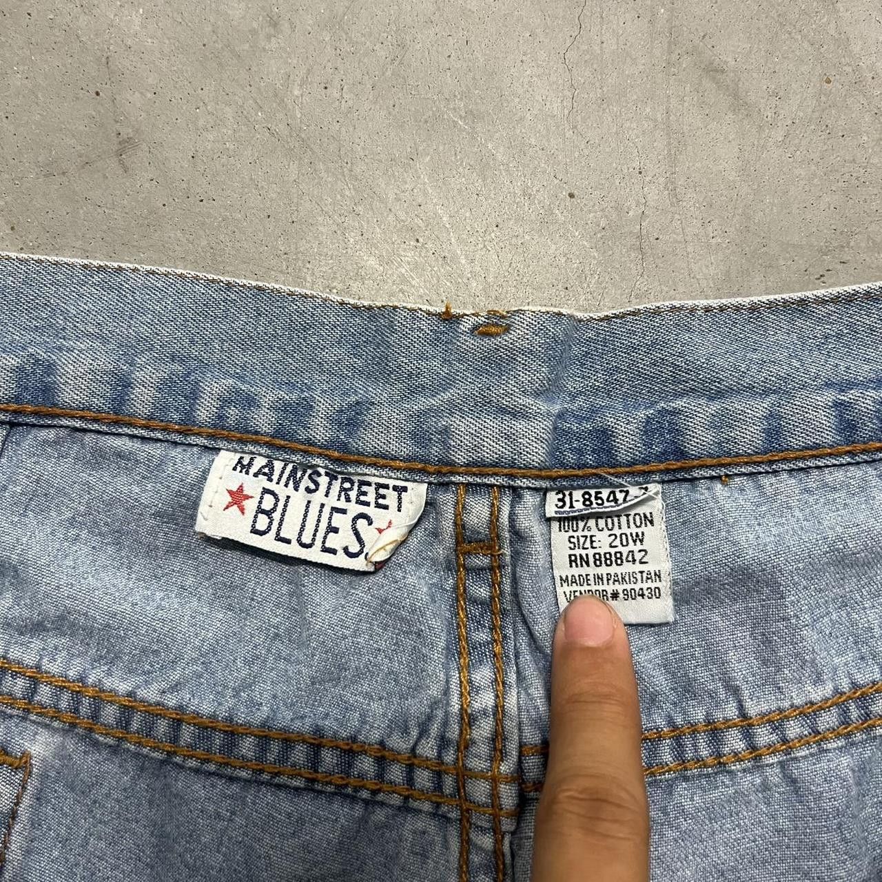 Japanese Brand × Vintage Vintage Y2K/2000s Carpenter Denim Shorts Jorts! Size US 38 / EU 54 - 3 Thumbnail