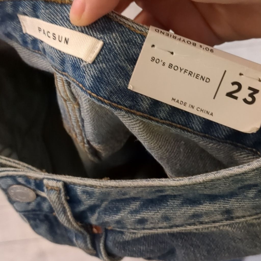 Pacsun Pacsun 90's boyfriend jeans size 23 Size 23" - 4 Thumbnail