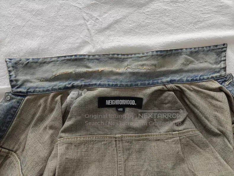 Neighborhood Neighborhood Indigo Washed Destroyed Model Size US L / EU 52-54 / 3 - 8 Thumbnail