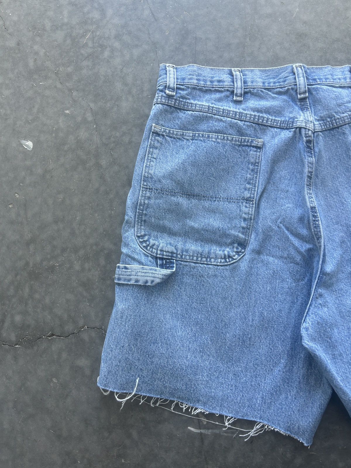 Vintage × Wrangler Vintage Y2K Wrangler Carpenter Jean Shorts Size US 34 / EU 50 - 2 Thumbnail