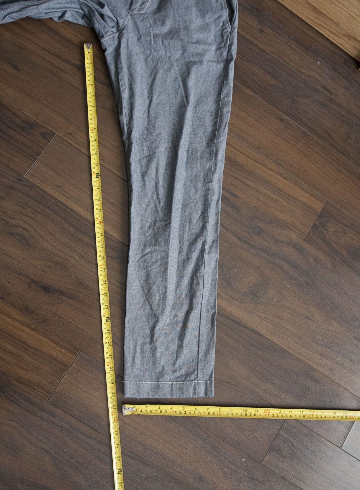 J.Crew J. Crew Pants 770 Straight Size 32x30.5 Stretch Gray/ Blue Size US 32 / EU 48 - 5 Thumbnail