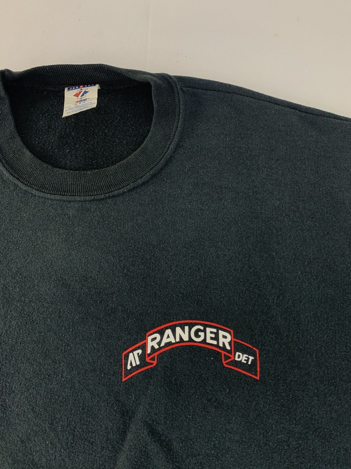 Vintage 90s Ap Cadet Ranger Co University Military Crewneck Pullover Size US L / EU 52-54 / 3 - 5 Thumbnail