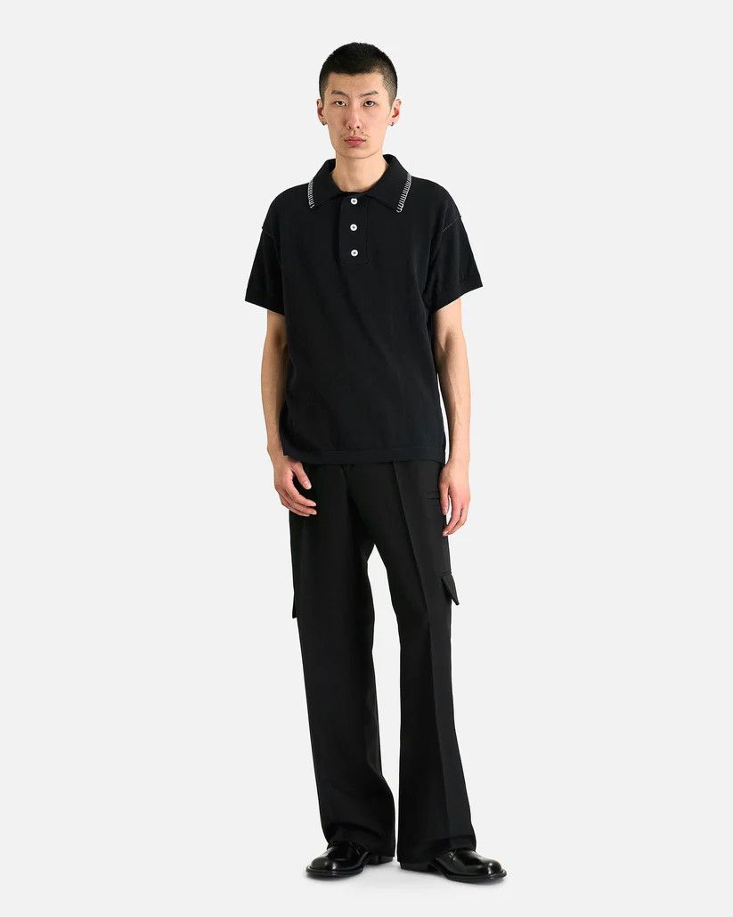 Namacheko o1s1v1r1oon0825 Polo Knit in Blue Nero Size US S / EU 44-46 / 1 - 5 Thumbnail