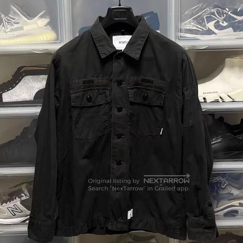 Wtaps Wtaps Washed Two-Pocket Work Shirt Jacket Size US S / EU 44-46 / 1 - 2 Thumbnail