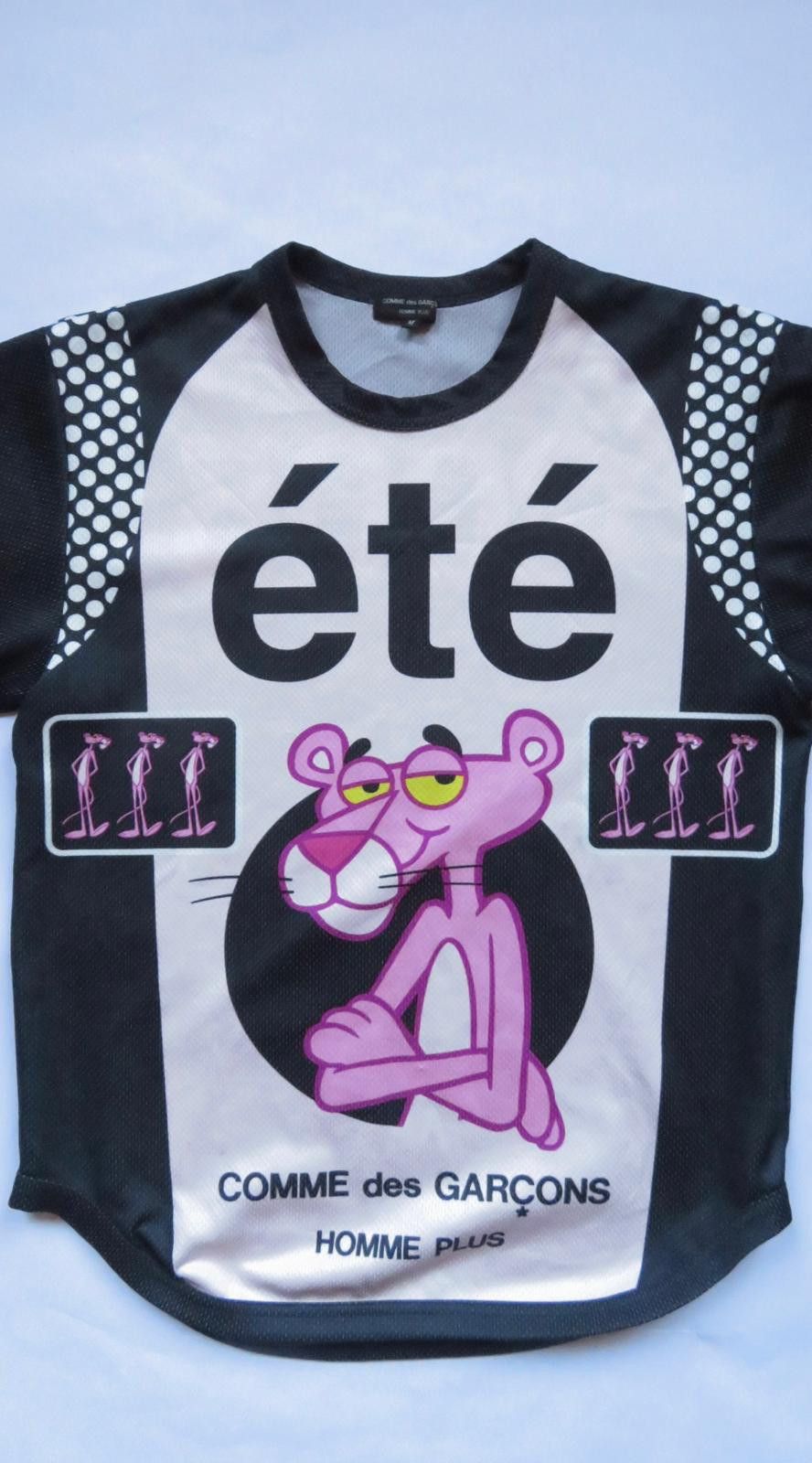 Comme des Garcons Homme Plus Comme des Garçons Homme Plus SS2005 Pink Panther Jersey Size US M / EU 48-50 / 2 - 2 Thumbnail