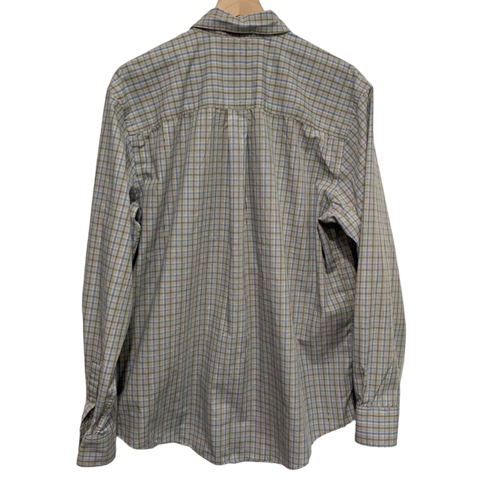 Cherokee Cherokee Blue Plaid Button Down Shirt Size XL Size US XL / EU 56 / 4 - 7 Thumbnail