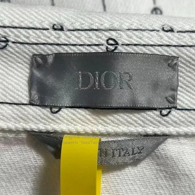 Dior Dior SS22 Logo Embroidered Denim Jacket. Size US S / EU 44-46 / 1 - 4 Thumbnail