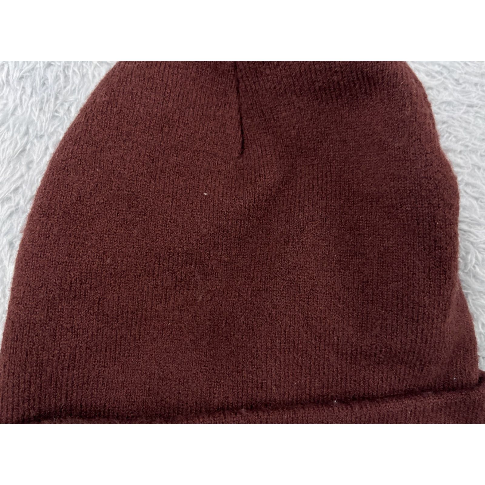 Vans VANS Beanie Hat Adult One Size Brown Knit Acrylic Blend Skater Style Mens 90s Beach Sports Classic Size ONE SIZE - 3 Thumbnail