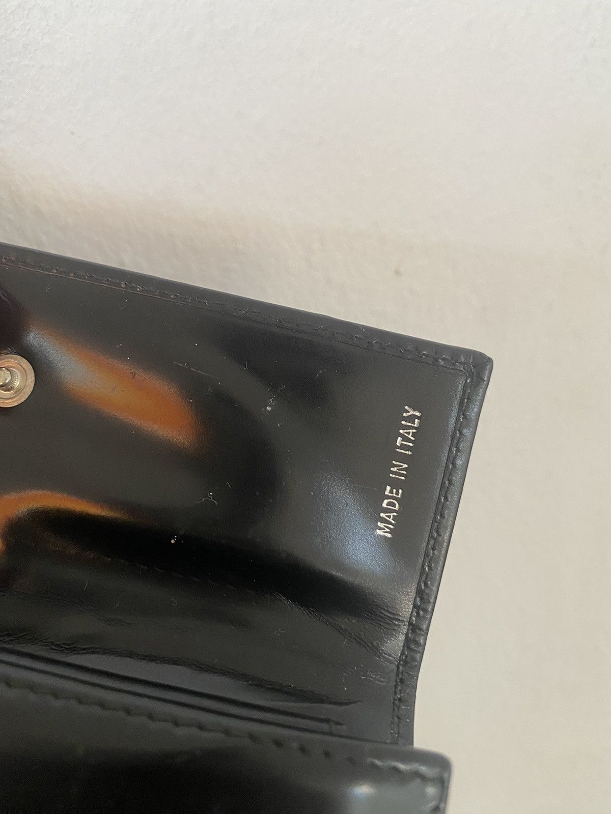 Prada VINTAGE PRADA WALLET PATENT LEATHER Size ONE SIZE - 6 Thumbnail