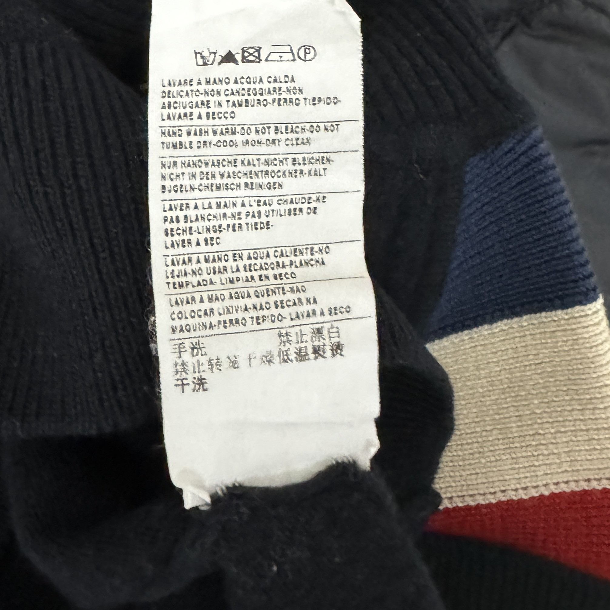 Moncler Moncler Wool Sweater Turtleneck Jumper Size M-L Size US M / EU 48-50 / 2 - 14 Thumbnail