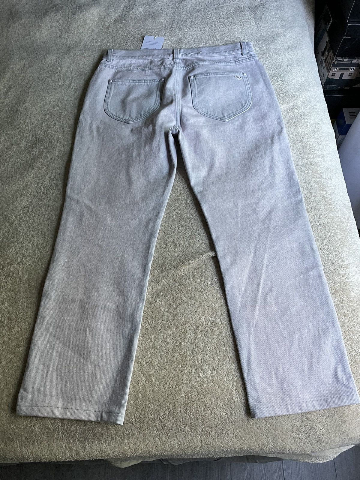 Louis Vuitton Louis Vuitton Bleached Pink Denim Pants Size US 32 / EU 48 - 7 Thumbnail