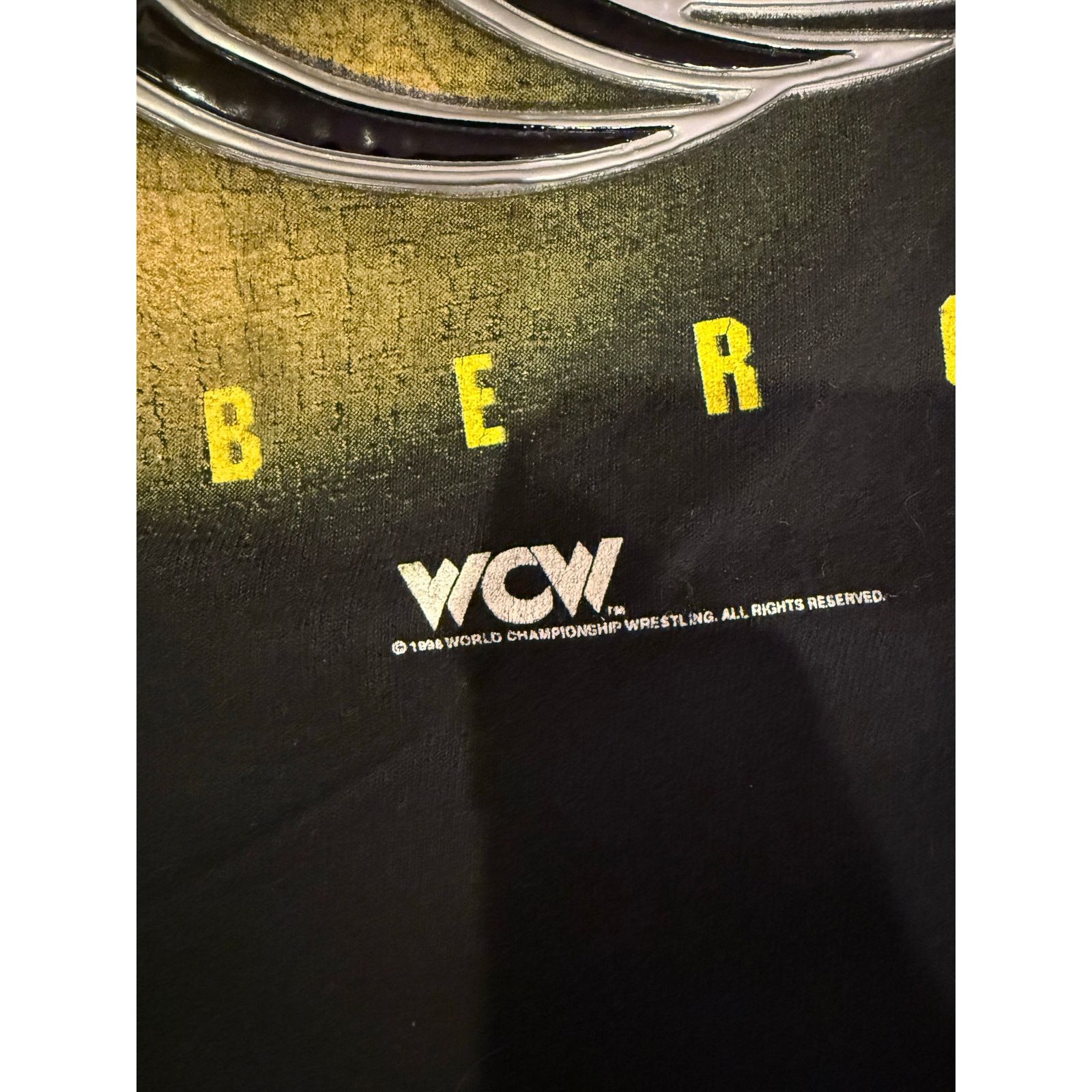 WWE 1998 Goldberg Puff Print Tattoo WCW NWO Size US M / EU 48-50 / 2 - 2 Thumbnail