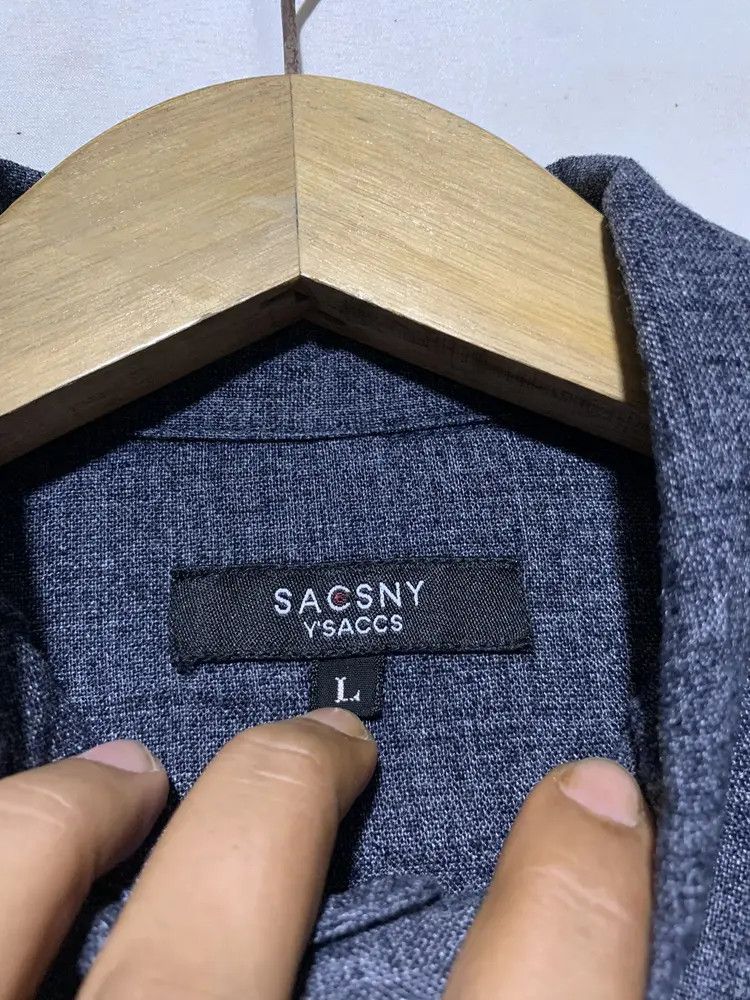 Yohji Yamamoto Yohji Y' saccs sacsny double pocket zipper shirt Size US L / EU 52-54 / 3 - 11 Thumbnail