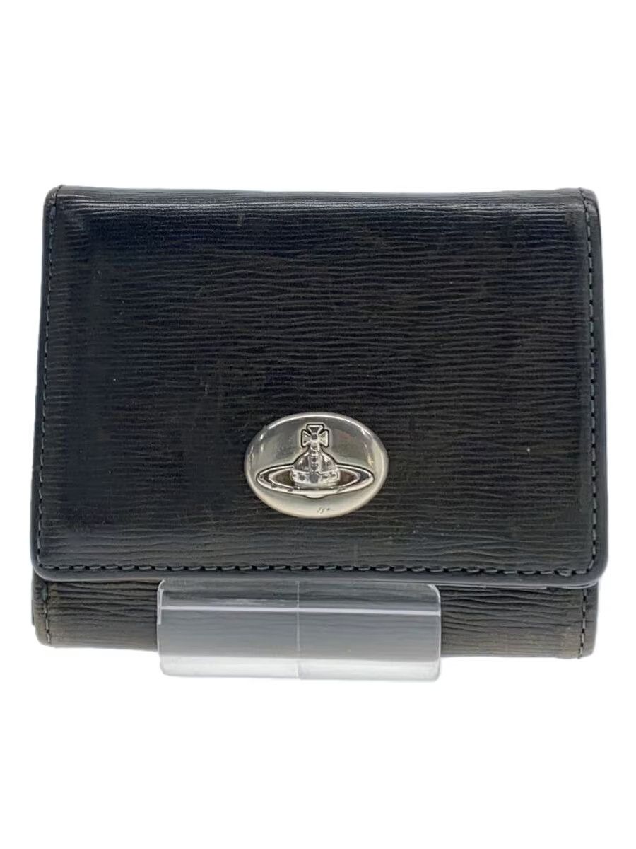 Vivienne Westwood Orb Badge Leather Wallet Size ONE SIZE - 1 Thumbnail