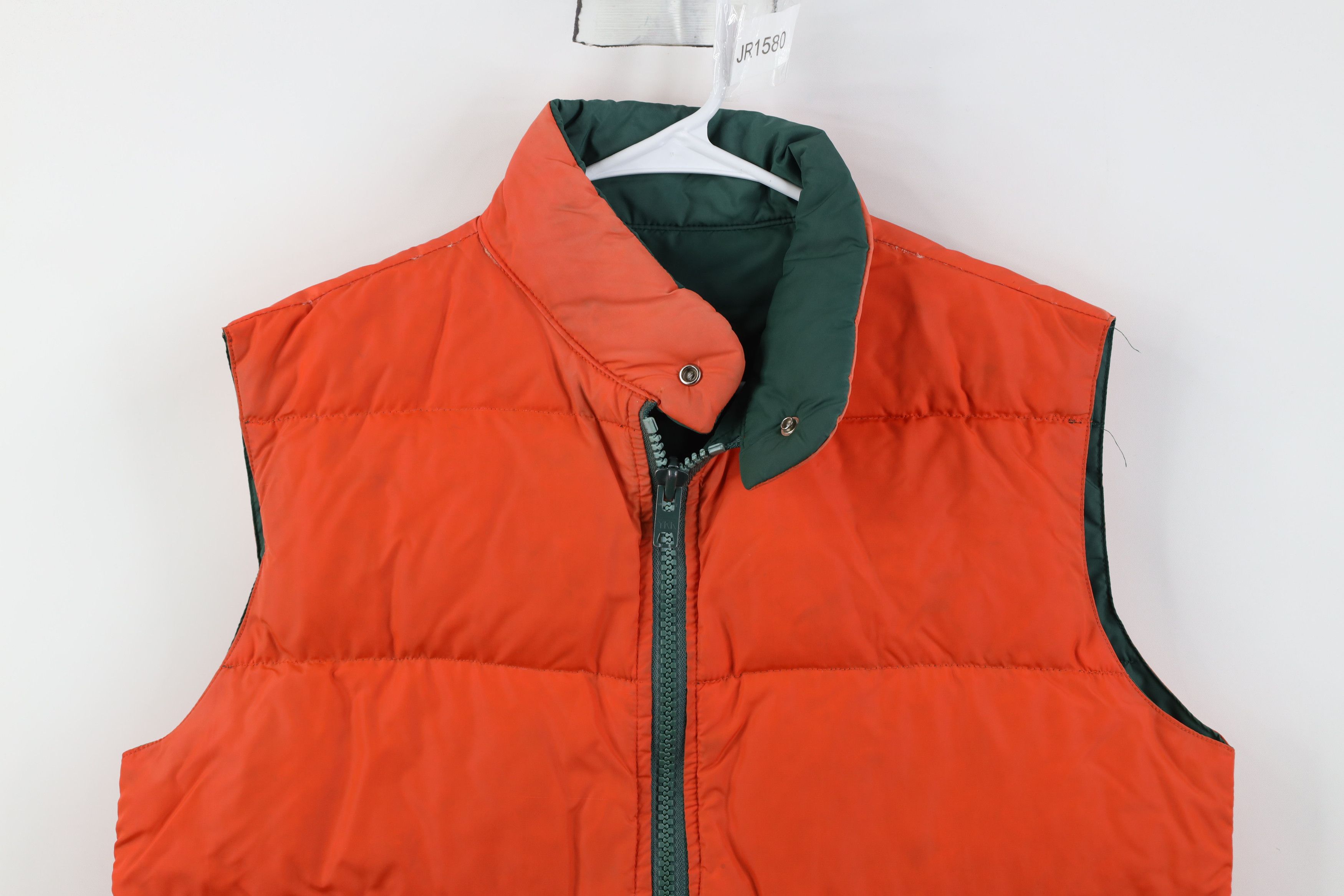 Vintage Vintage 70s Streetwear Reversible Duck Puffer Vest Jacket Size US M / EU 48-50 / 2 - 2 Thumbnail