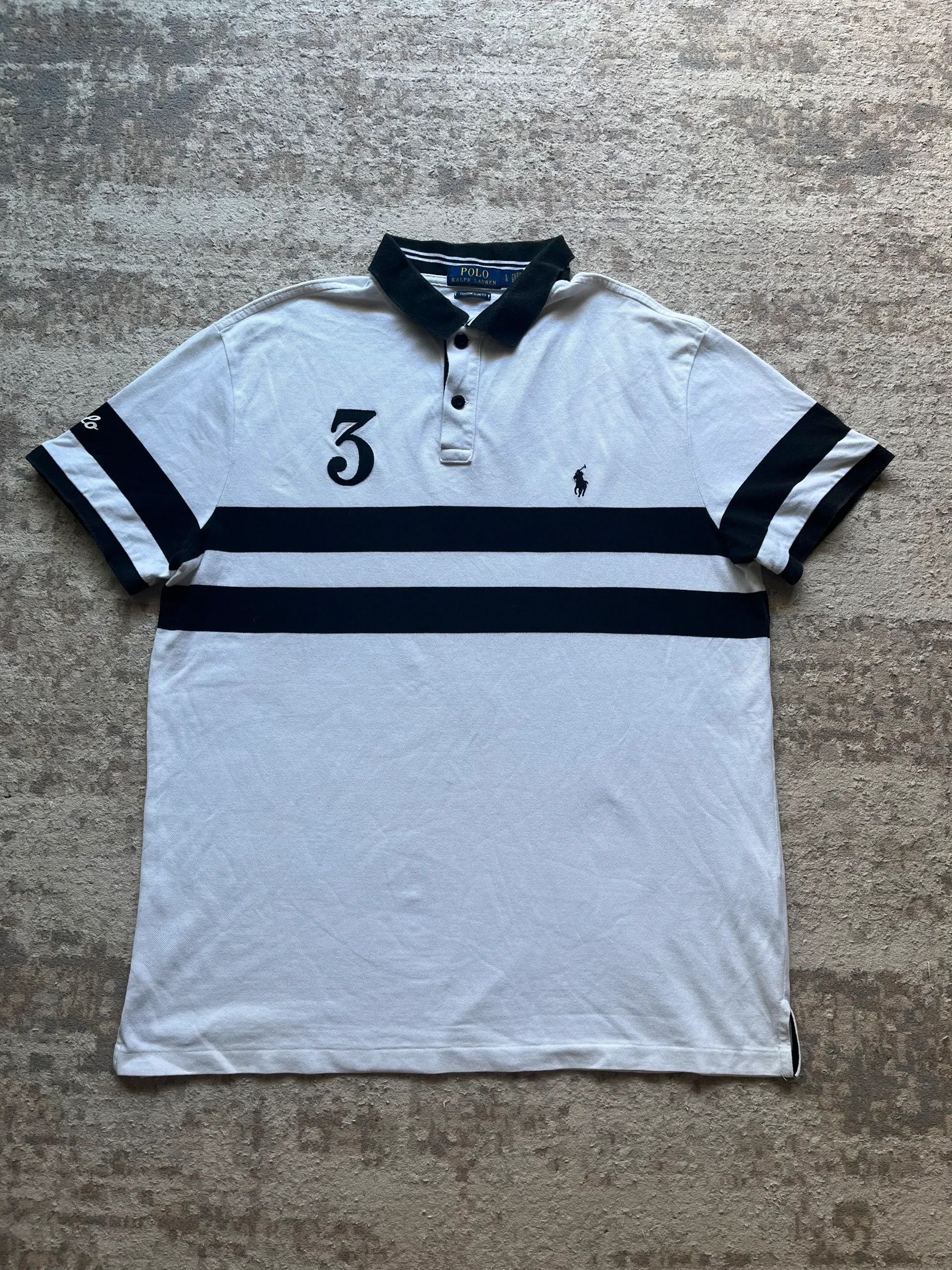Polo Ralph Lauren Polo Ralph Lauren Sz L Custom Slim Fit Polo Shirt #3 Size US L / EU 52-54 / 3 - 1 Thumbnail