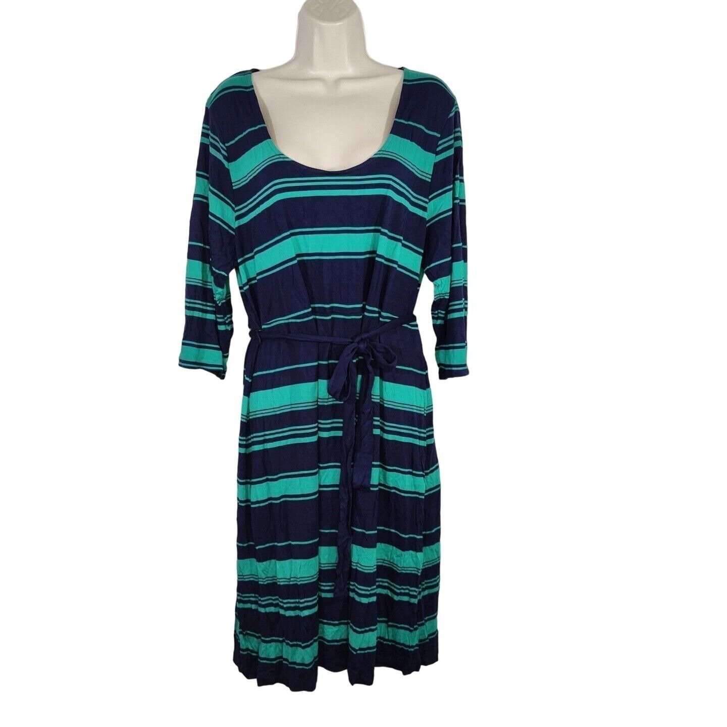 Old Navy Old Navy Shift Knit Dress Scoop Neck Women Size XL Blue Size XL / US 12-14 / IT 48-50 - 1 Thumbnail