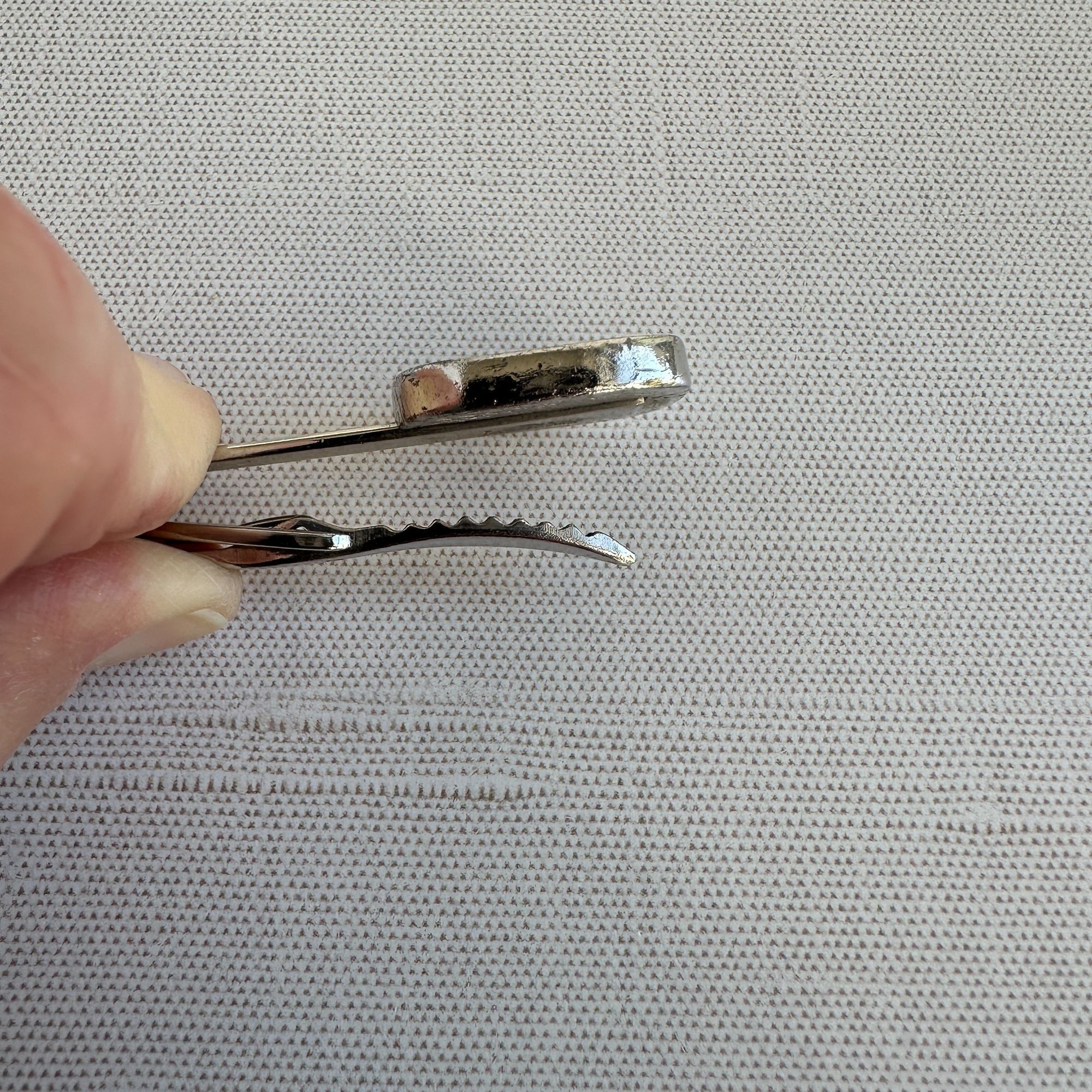 Other Vintage Hickok Silver-Tone Tie Clip With Pink Donkey Design Size ONE SIZE - 4 Thumbnail