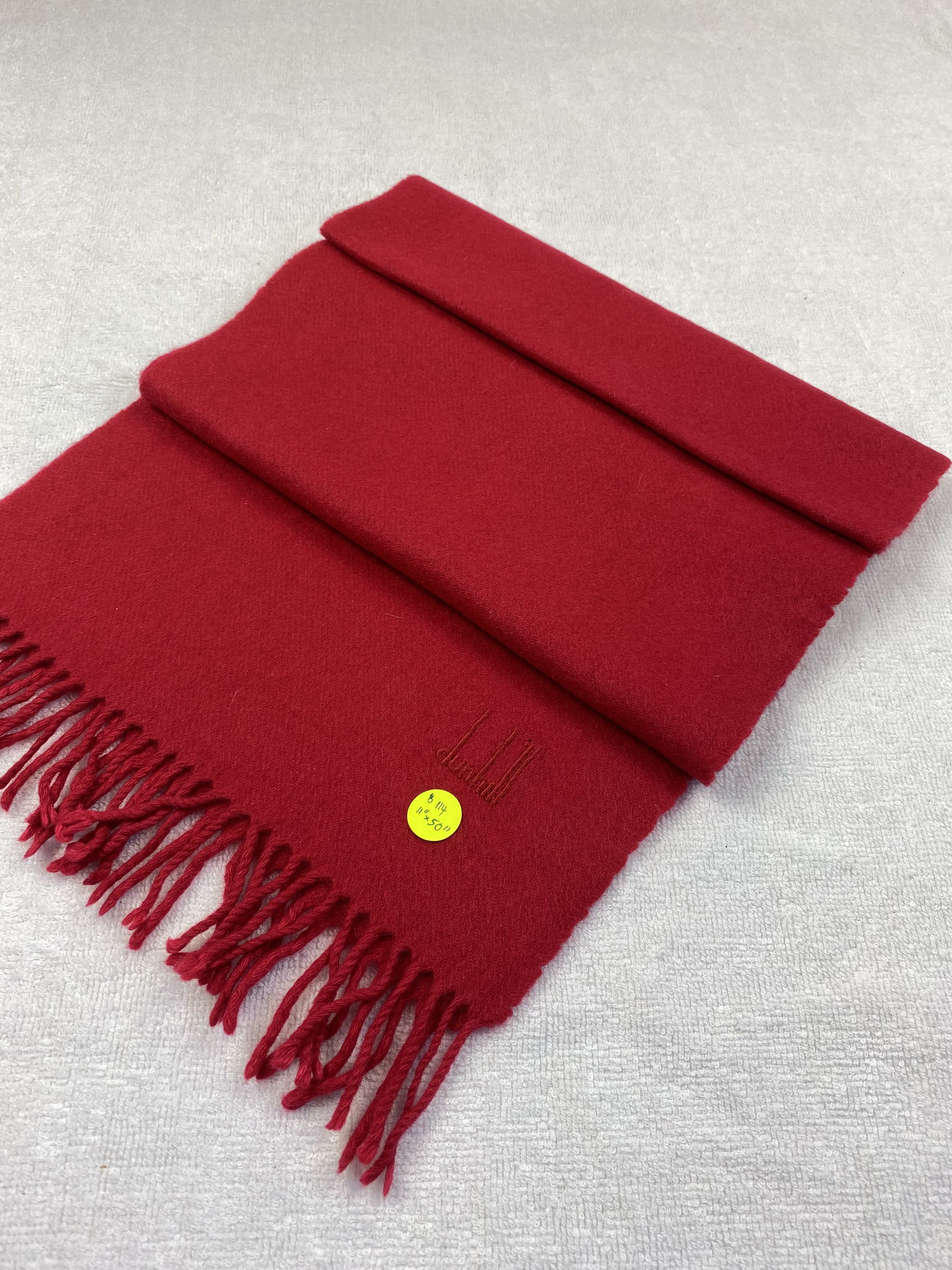 Alfred Dunhill Alfred Dunhill Cashmere Scarf / Muffler / Neckwear Size ONE SIZE - 2 Thumbnail