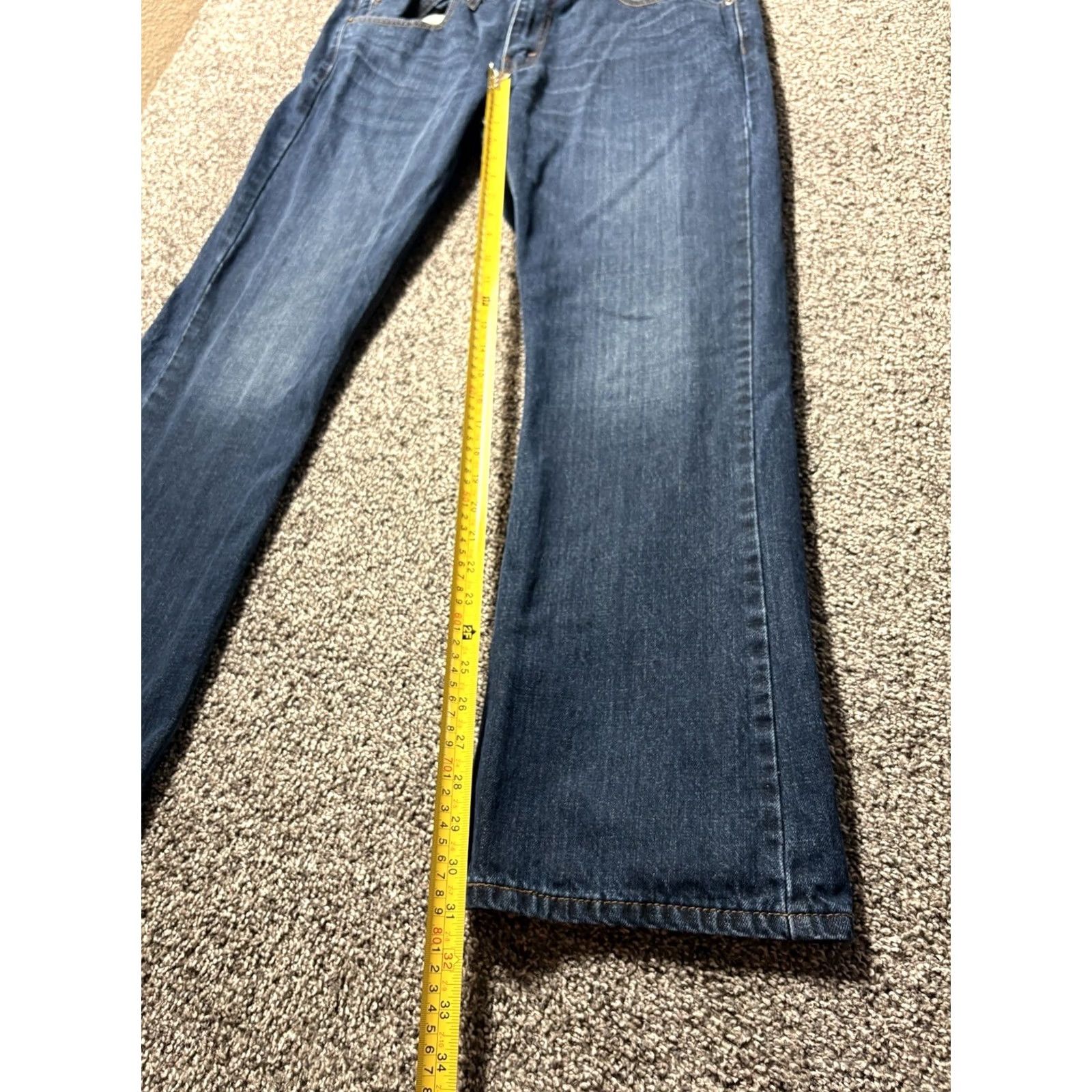 Levi's Levi's 527 Jeans Mens 36x30 Blue Denim Boot Cut Western Rancher Grunge Cowboy Jeans Regular Mens 36 Blue Denim Western Cowboy 527 Series Size US 36 / EU 52 - 4 Thumbnail