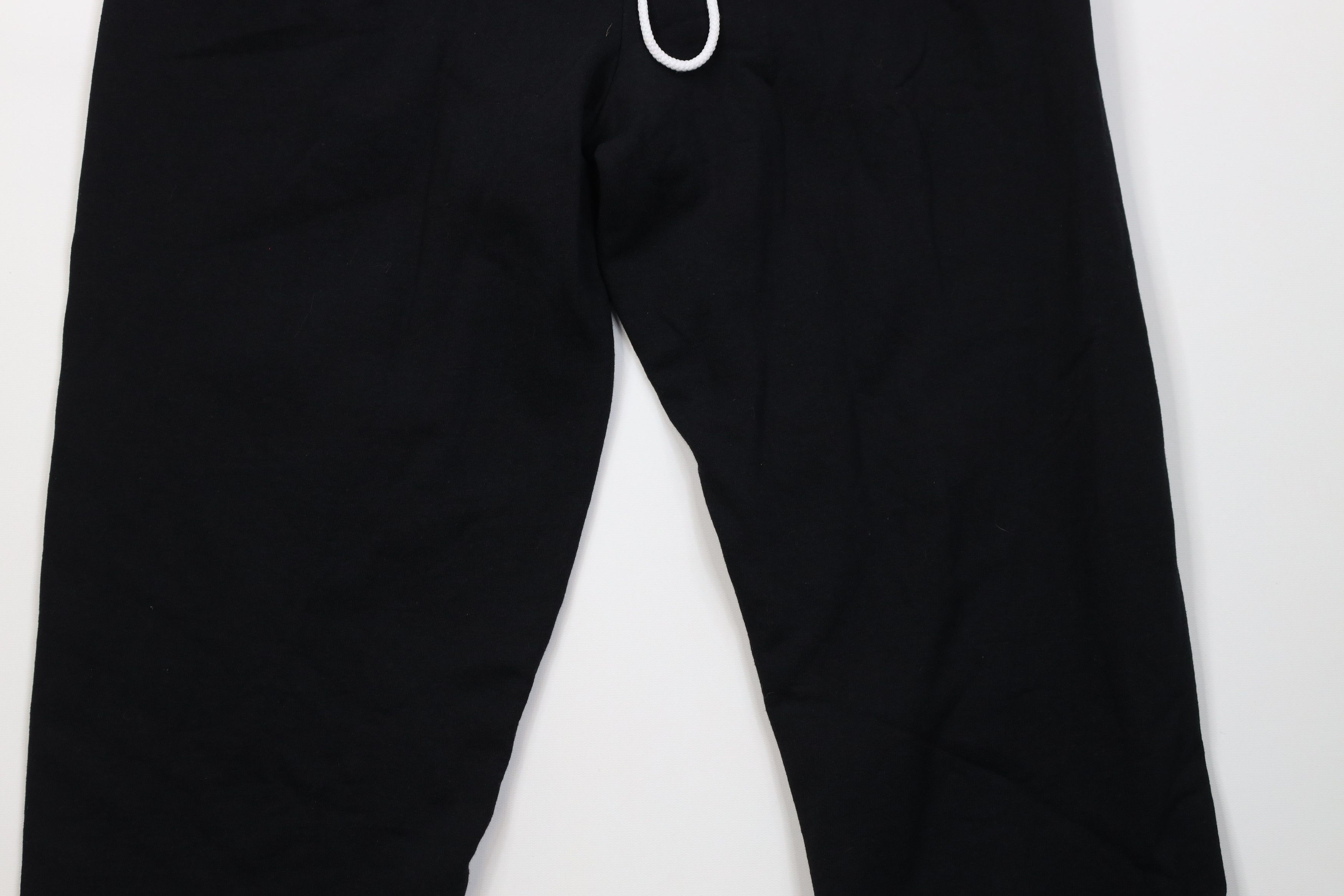 Vintage Vintage 90s Y2K Streetwear Relaxed Fit Sweatpants Black Size US 38 / EU 54 - 4 Thumbnail