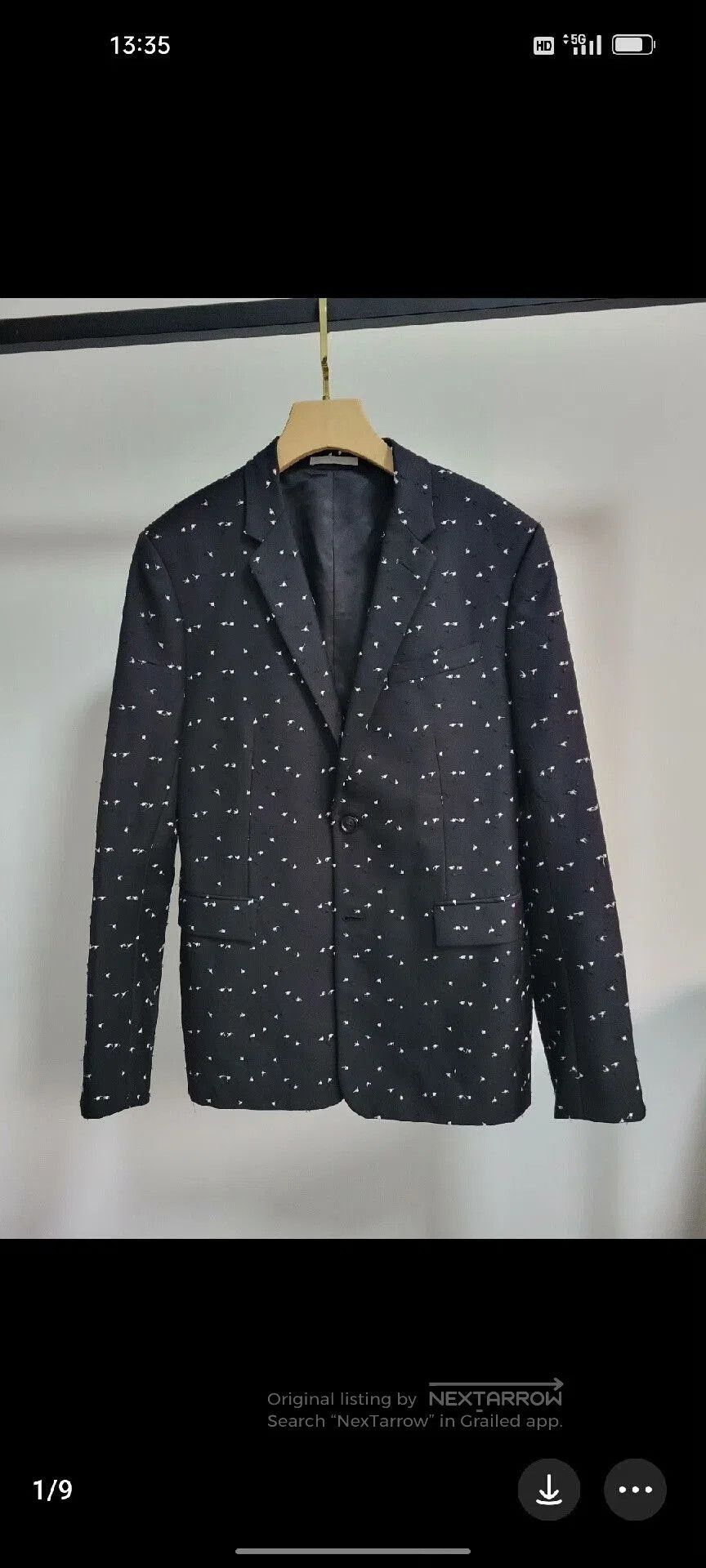 Dior Dior Homme 2017 Embroidered Suit Set. Size US S / EU 44-46 / 1 - 2 Thumbnail