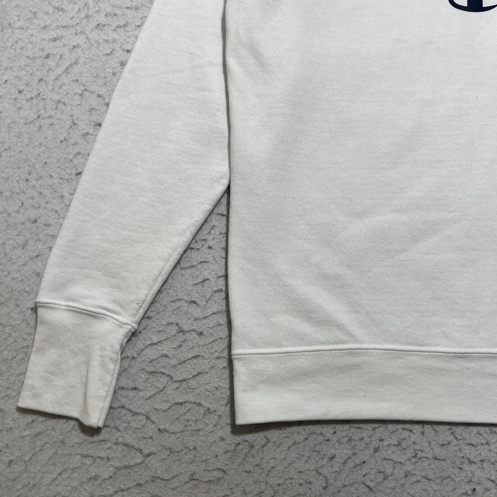 Champion Champion White Crewneck Sweatshirt Colorful Logo Pullover Size M / US 6-8 / IT 42-44 - 6 Thumbnail