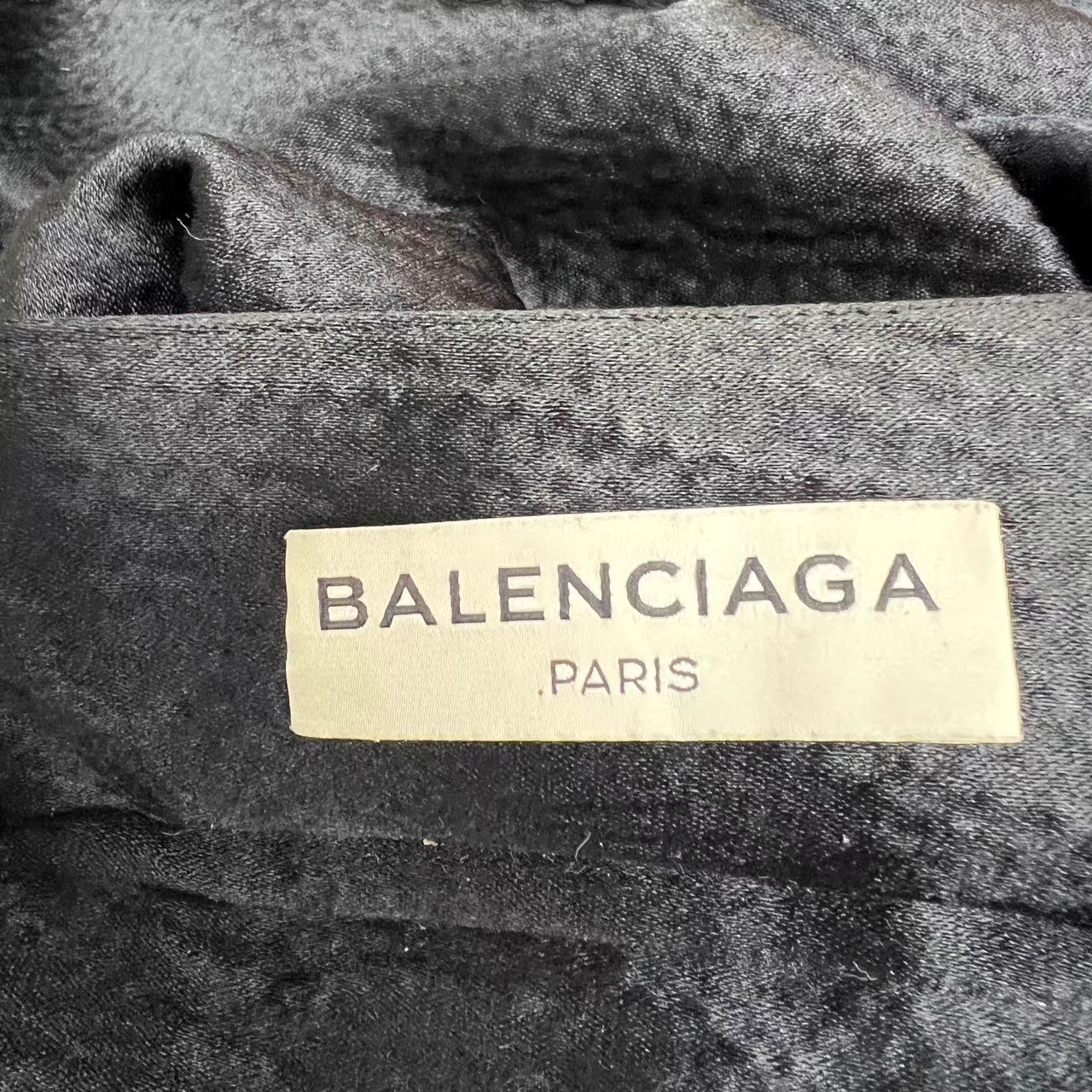 Balenciaga Balenciaga Black Pleated Skirt K12 Size 26" / US 2 / IT 38 - 4 Thumbnail
