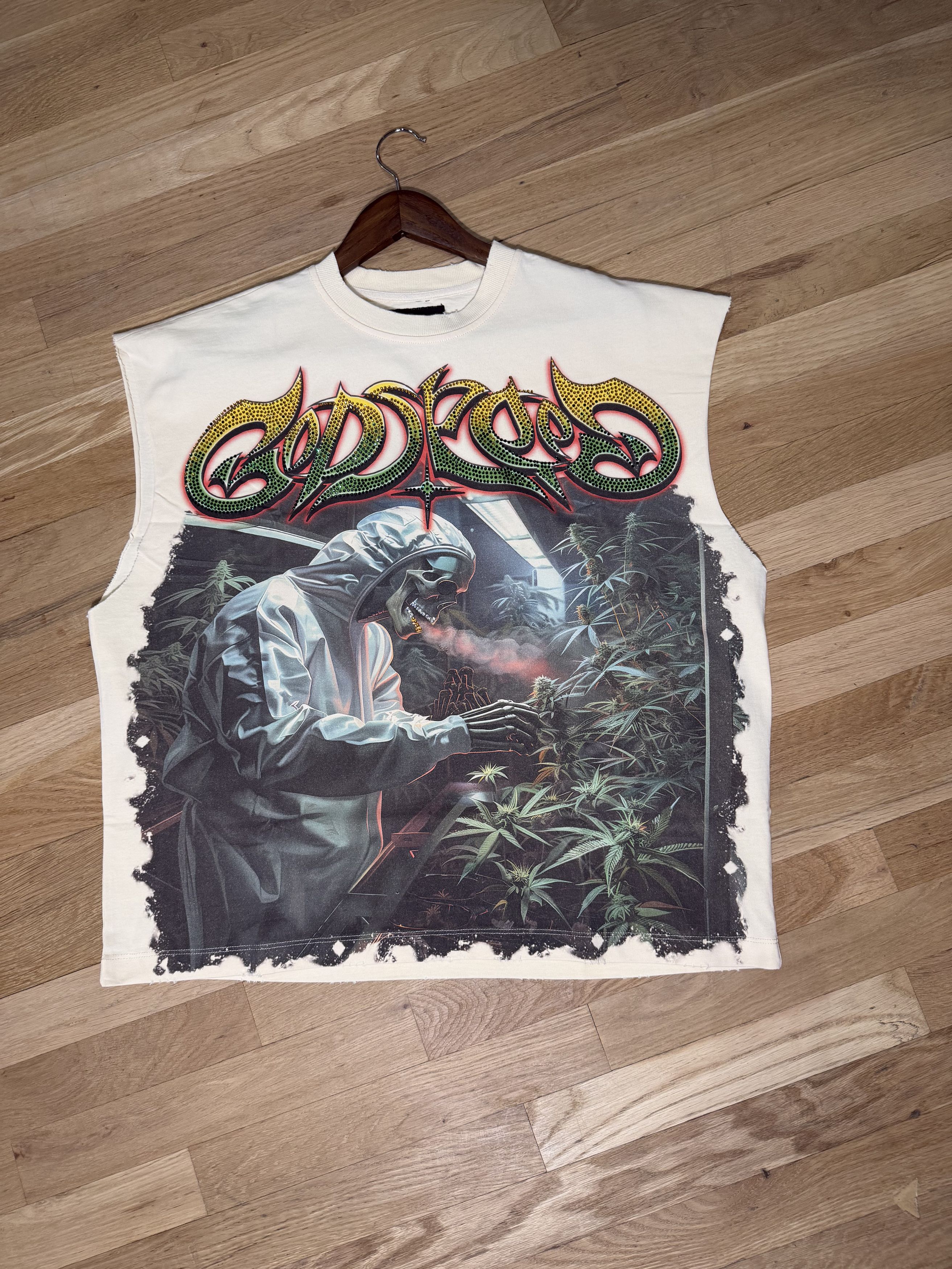 Godspeed Godspeed 420 Indoor VVS Sleeveless Tee Bone Size US XL / EU 56 / 4 - 1 Thumbnail