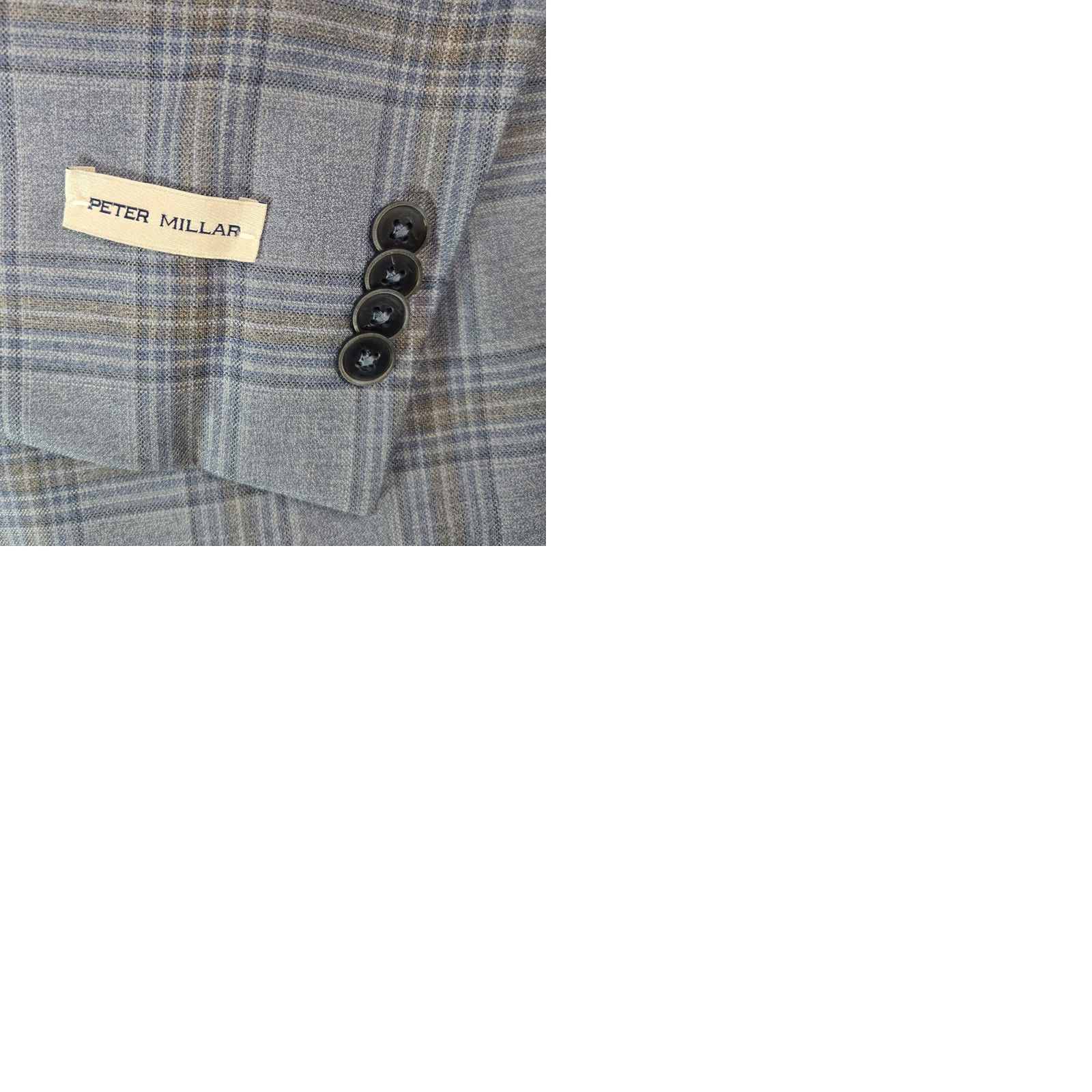 Peter Millar Peter Millar Jacket Blue 48 Wool Unlined Hyperlight Blazer Size 48R - 10 Thumbnail