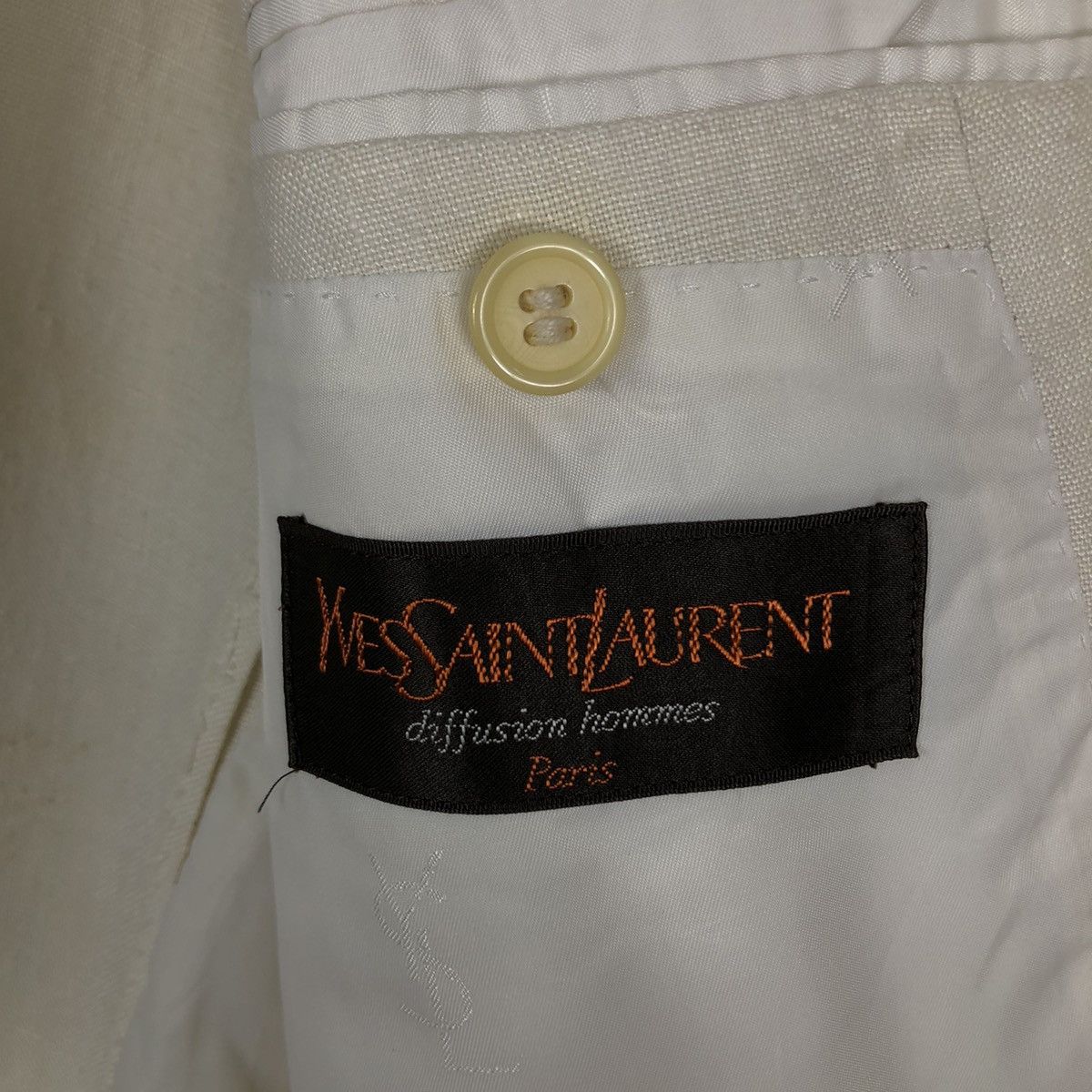 Yves Saint Laurent 🔥Vintage Yves Saint Laurent Diffusion Homme Paris Coats Size US M / EU 48-50 / 2 - 17 Thumbnail