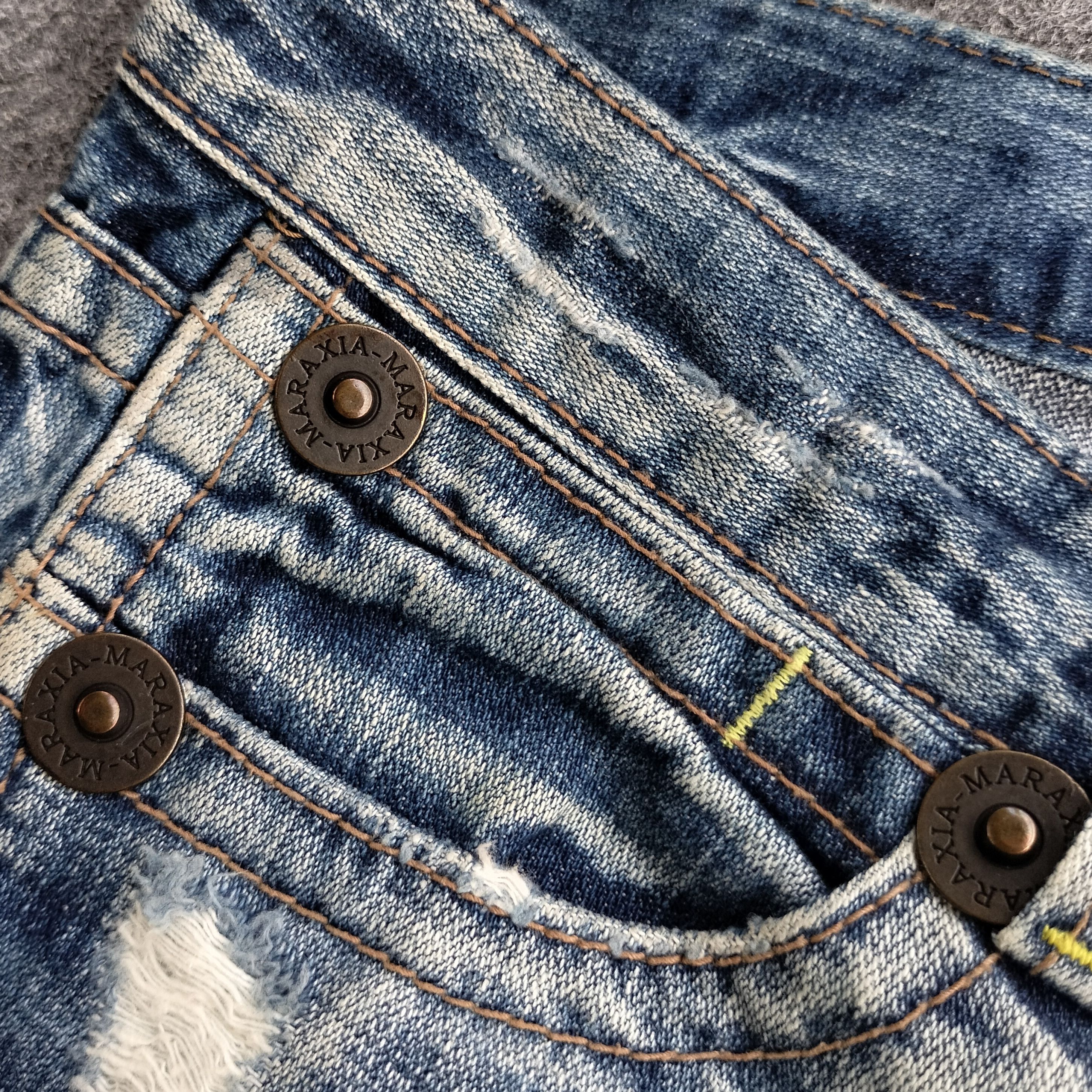 Tornado Mart Cook washed clawmarks flare jeans Size US 30 / EU 46 - 7 Thumbnail