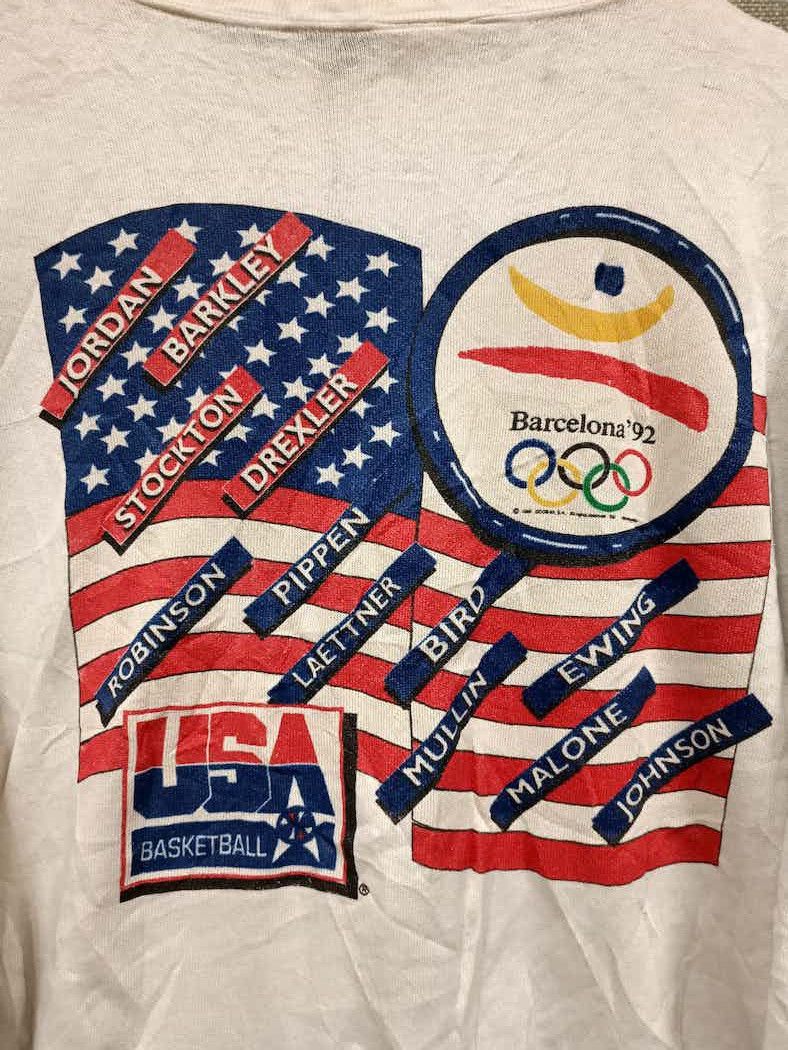 NBA Vintage Sweatshirt Dream Team USA Basketball Olympic 1992 Size US L / EU 52-54 / 3 - 4 Thumbnail