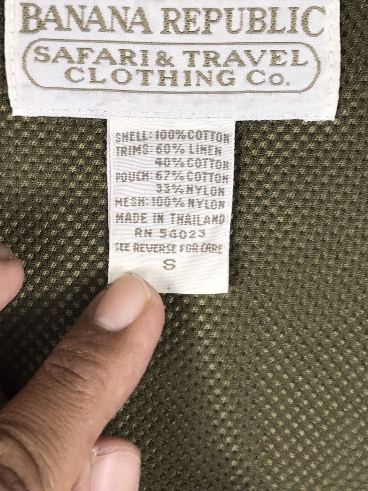 Banana Republic × Hunter × Vintage ⚡️Vintage Banana Republic Safari & Travel Clothing Jacket Size US S / EU 44-46 / 1 - 10 Thumbnail