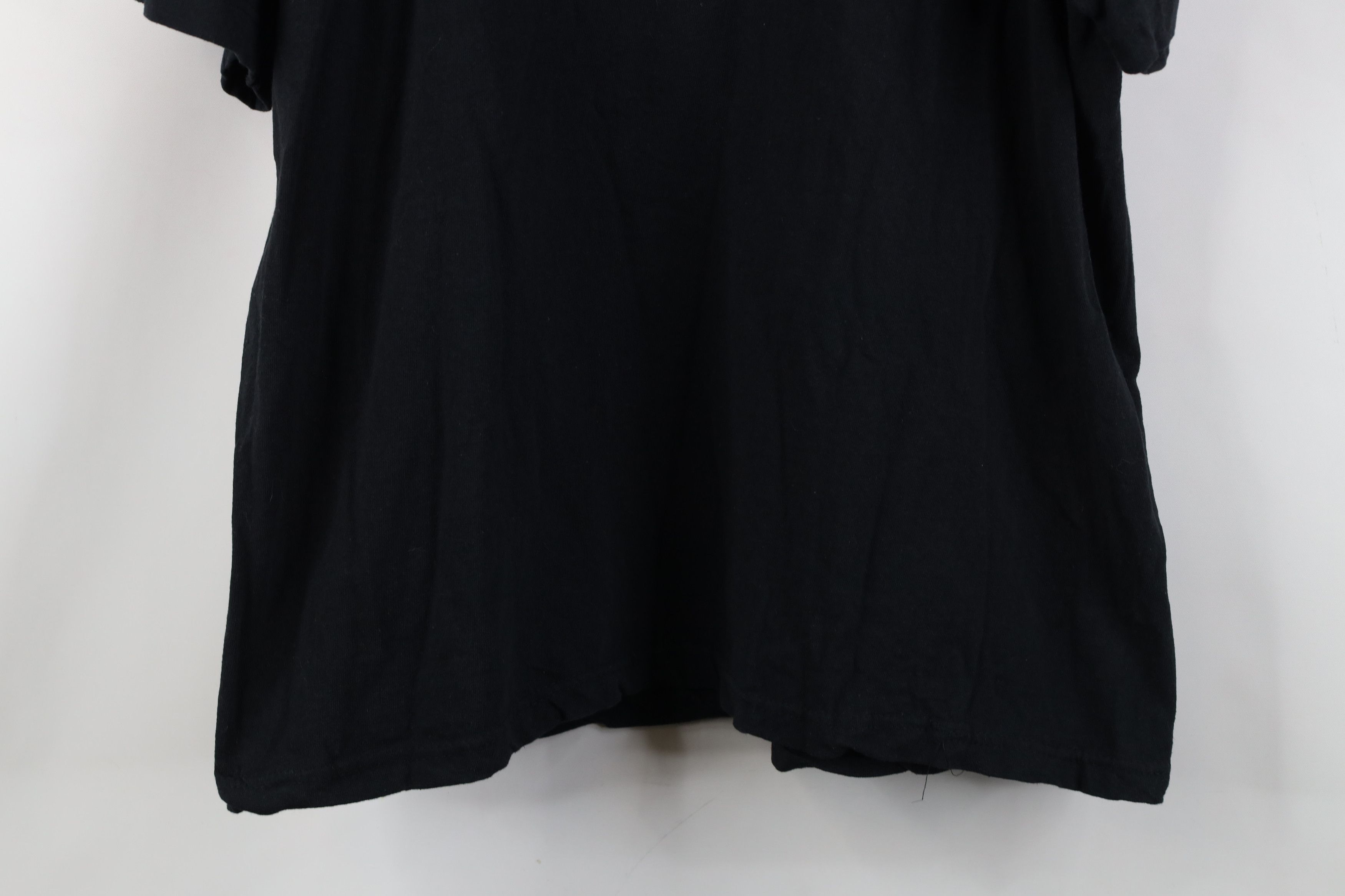 Vintage Vintage 90s Y2K Streetwear Cotton Short Sleeve T-Shirt Black Size US L / EU 52-54 / 3 - 12 Thumbnail