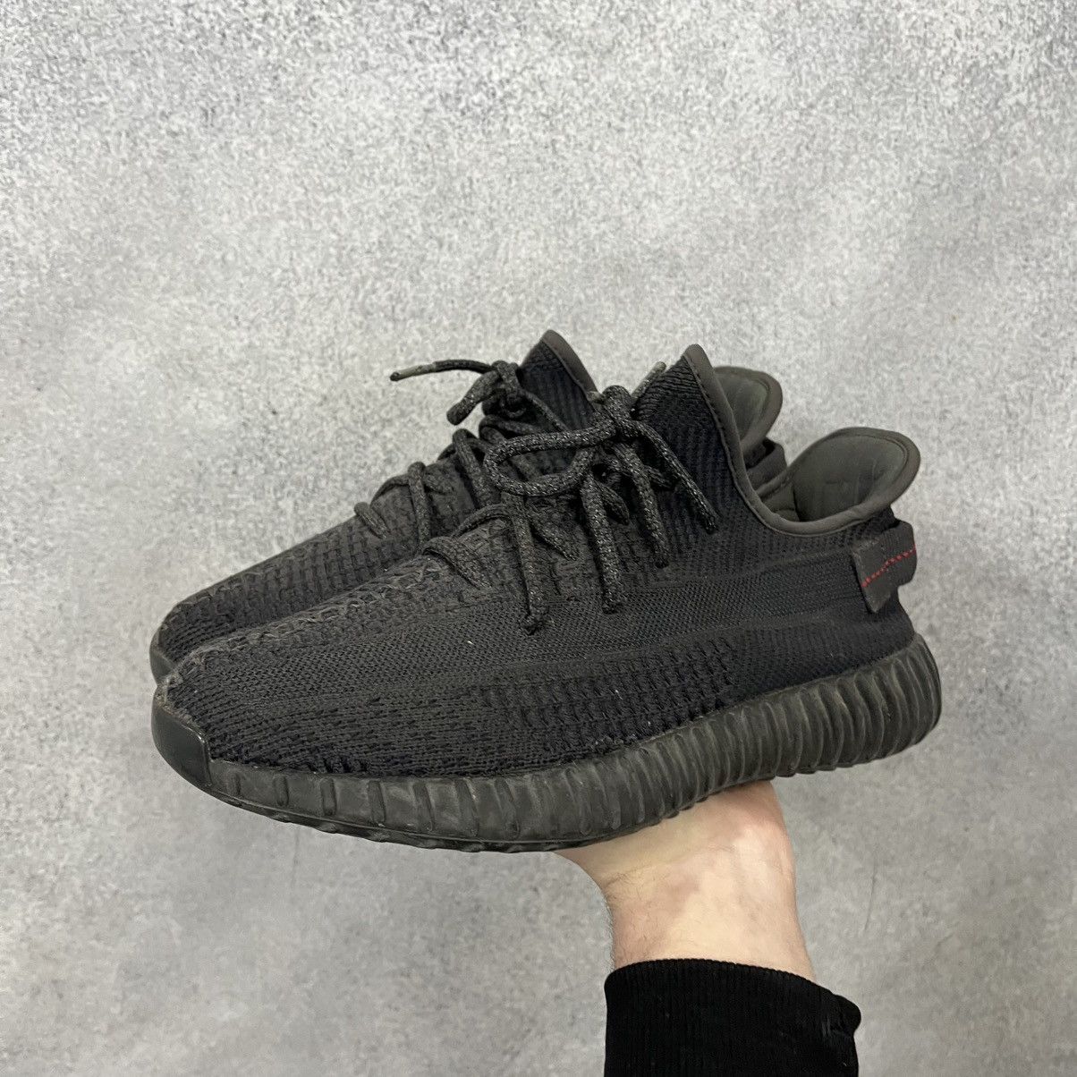 Yeezy Adidas Yeezy 350 V2 Static Black Size US 9.5 / EU 42-43 - 5 Thumbnail
