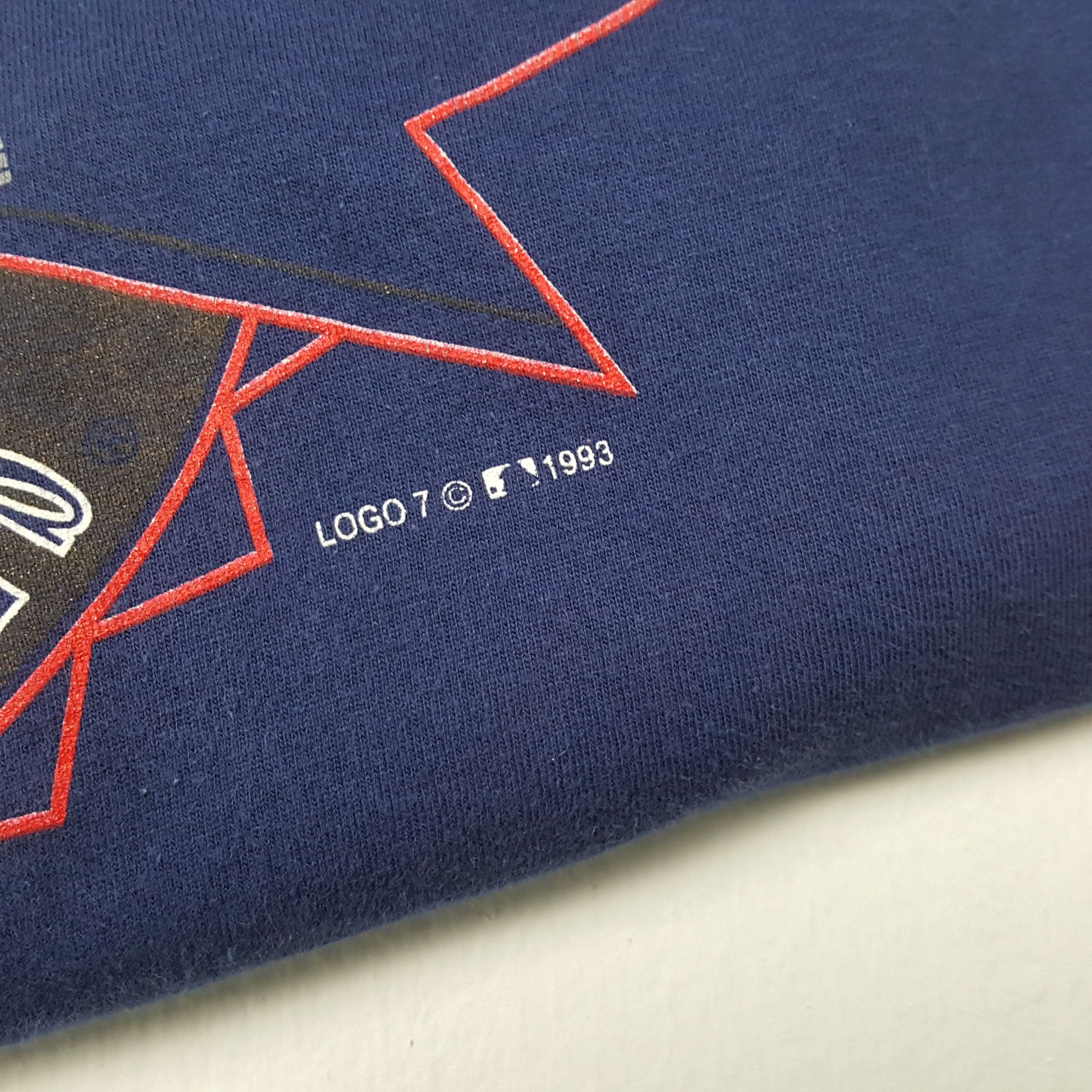 Logo 7 × MLB × Vintage ATLANTA BRAVES MLB Baseball Team Vintage Tshirt Size US L / EU 52-54 / 3 - 5 Thumbnail