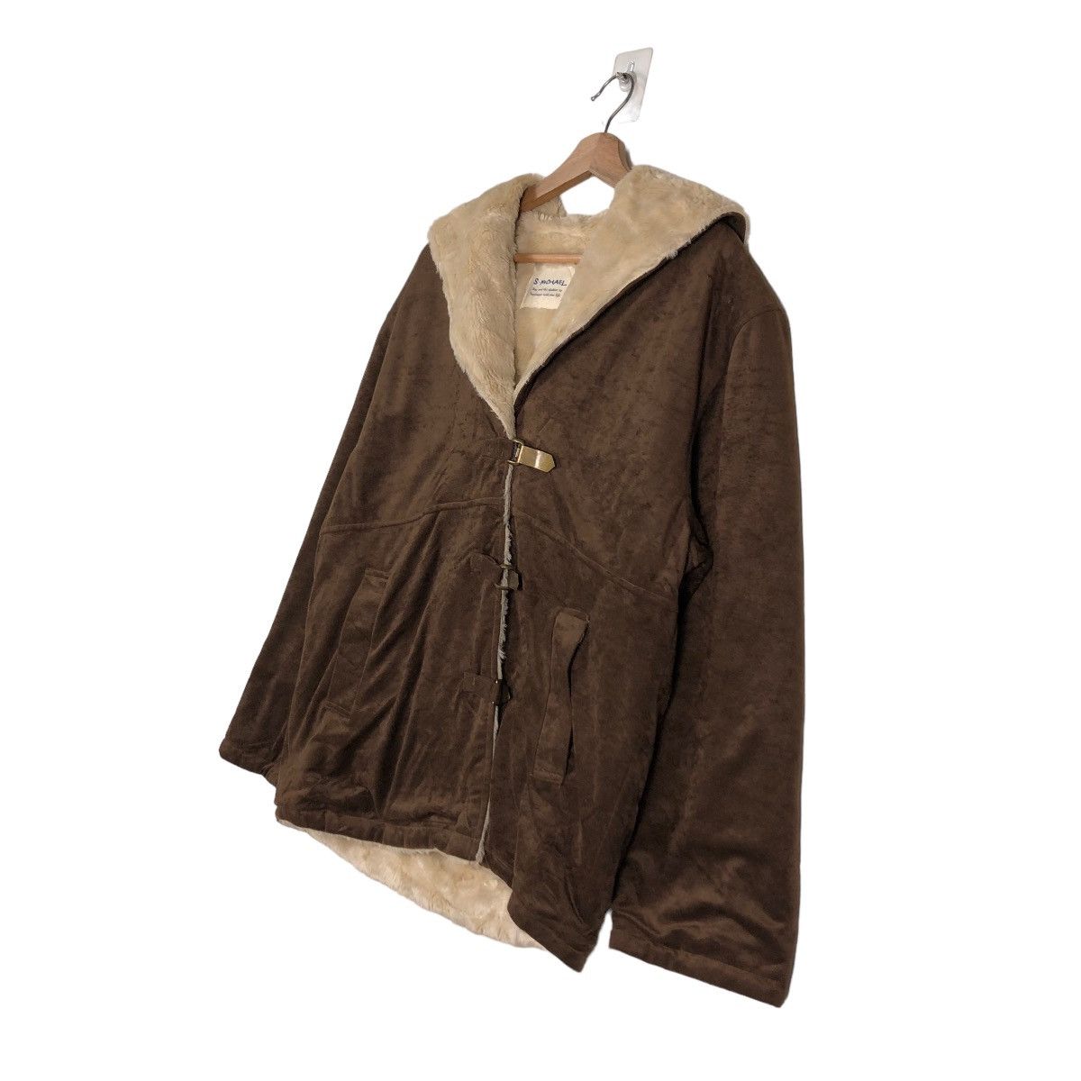 Japanese Brand × Vintage 📌VINTAGE BIKER JACKET S-MICHAEL MINK FUR SHEARLING Size US M / EU 48-50 / 2 - 12 Thumbnail