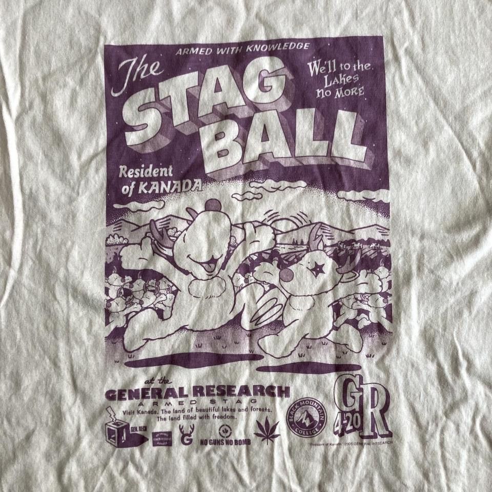 General Research × Japanese Brand General research SS05 "stag ball" shirt Size US M / EU 48-50 / 2 - 2 Thumbnail