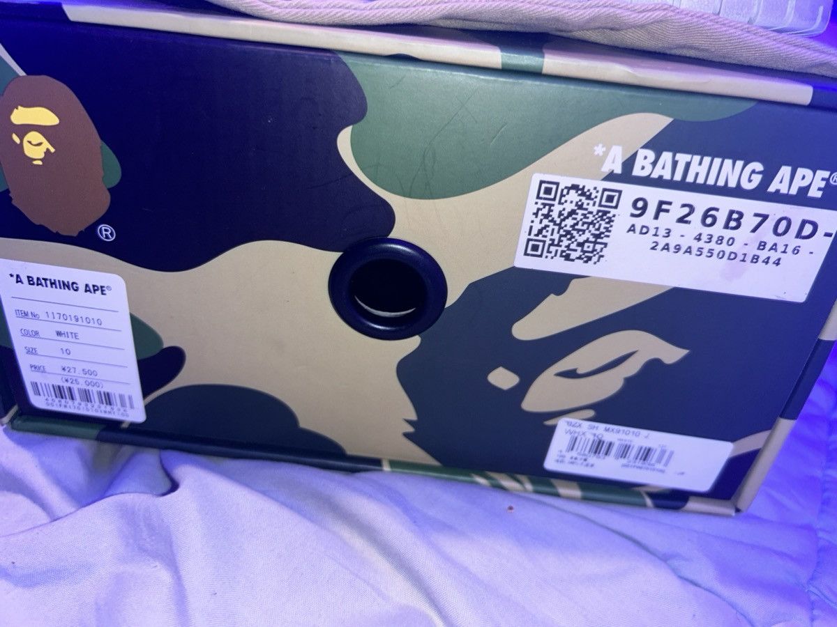 Bape SK8 STA Size US 10 / EU 43 - 11 Thumbnail