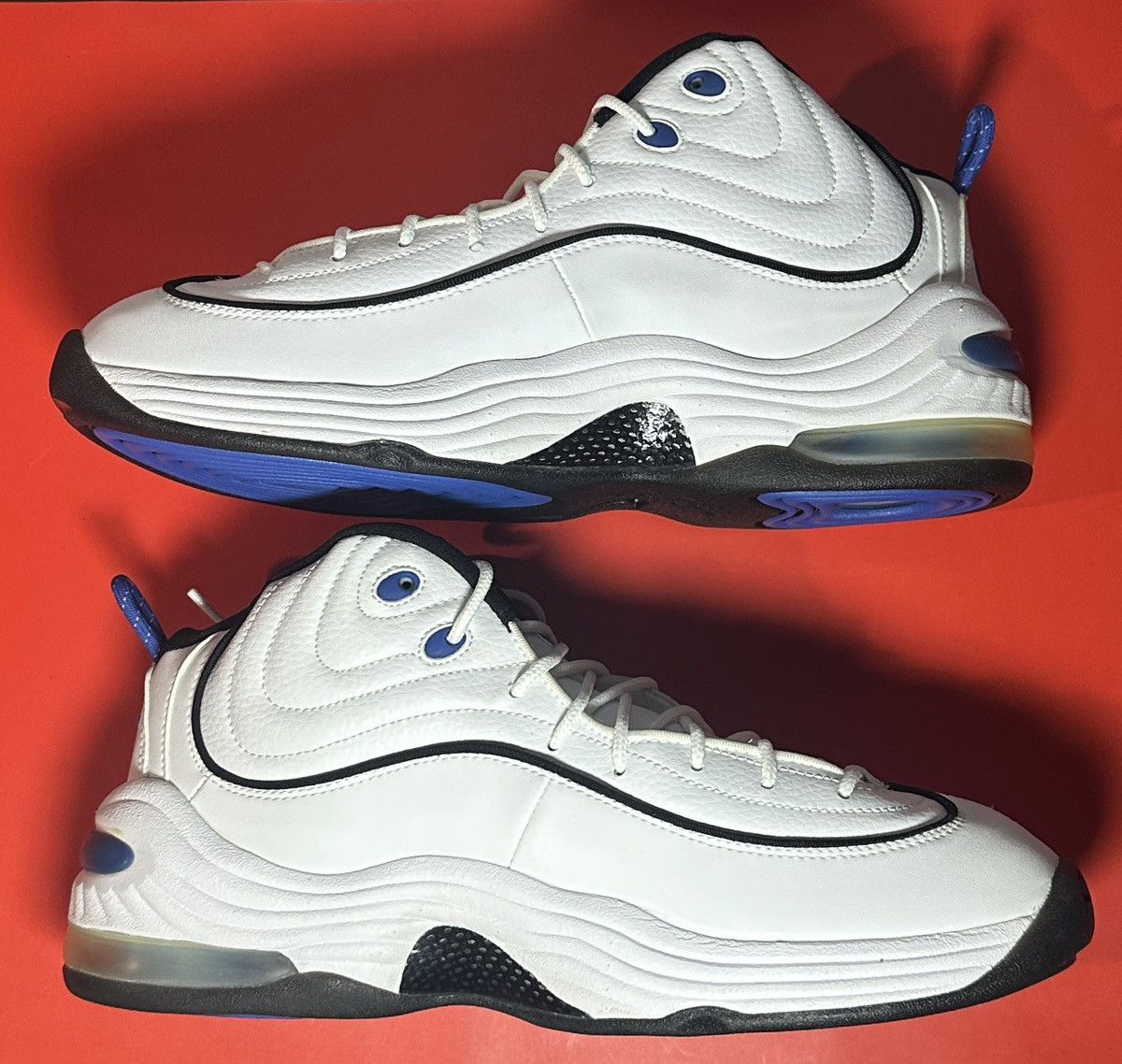 Nike Size 11 - Nike Air Penny 2 White Varsity Royal Size US 11 / EU 44 - 3 Thumbnail