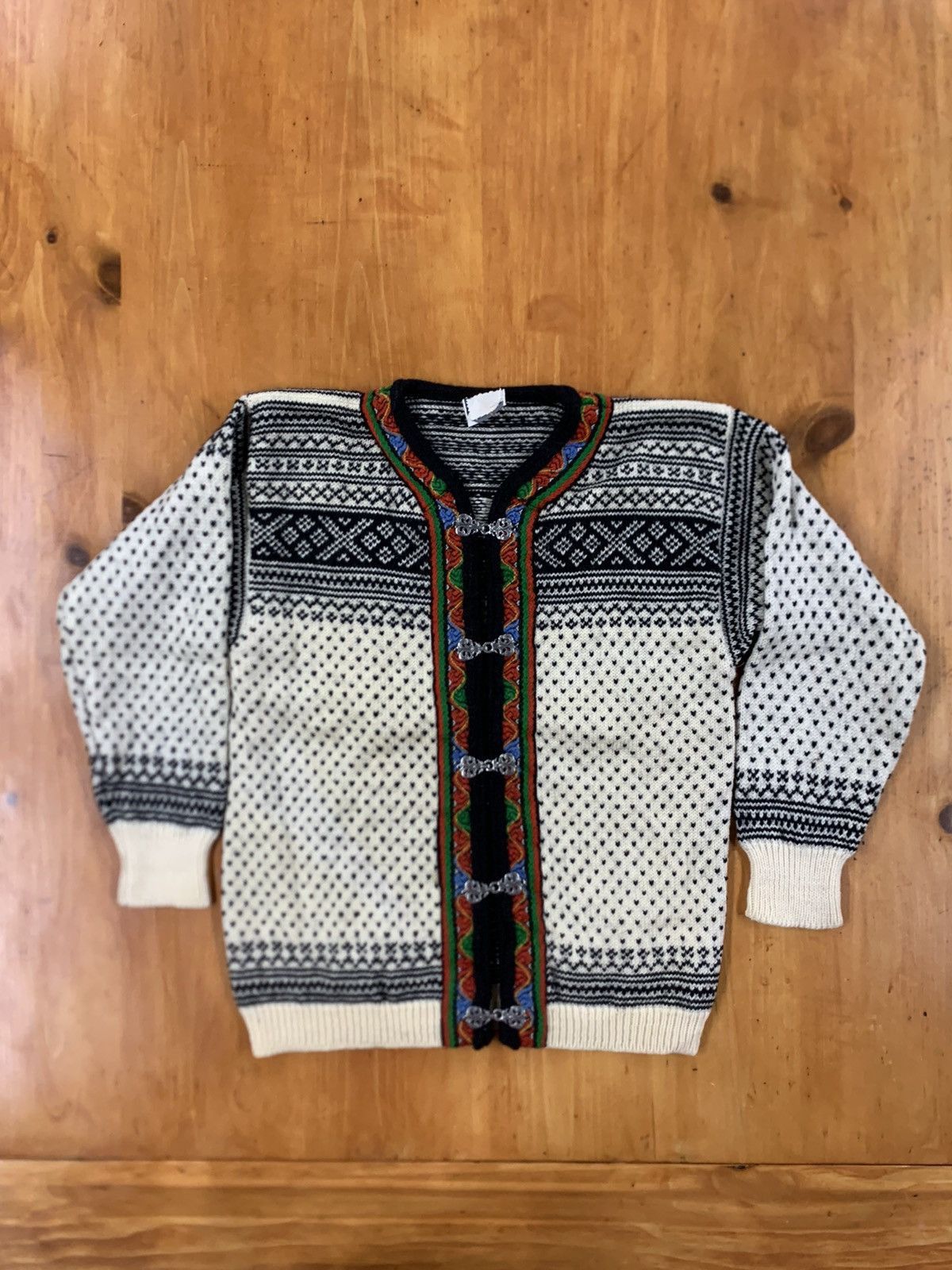 Vintage Vintage Dale of Norway Knit Cardigan Size US S / EU 44-46 / 1 - 1 Thumbnail