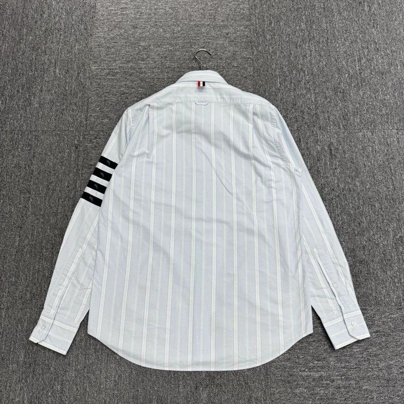 Thom Browne Thom Browne size3 Lily striped shirt Size US L / EU 52-54 / 3 - 6 Thumbnail