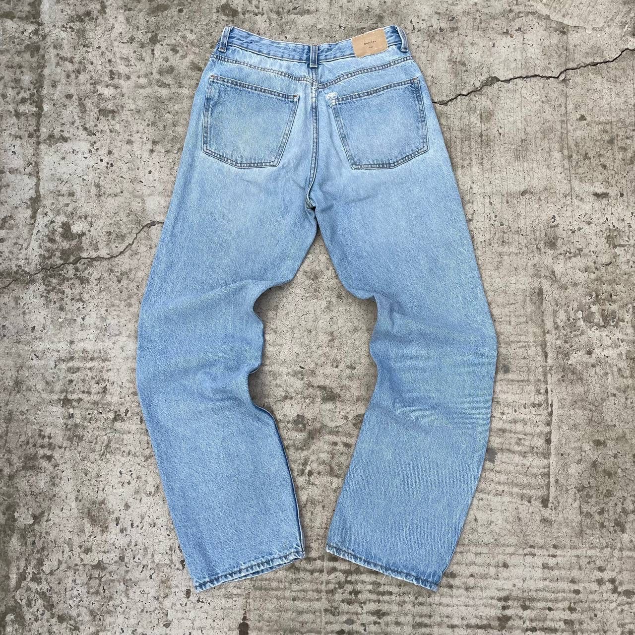 Bershka Vintage Women’s Baggy Crazy Fit Jeans Rap Bershka USA 4 Size 27" / US 4 / IT 40 - 2 Thumbnail