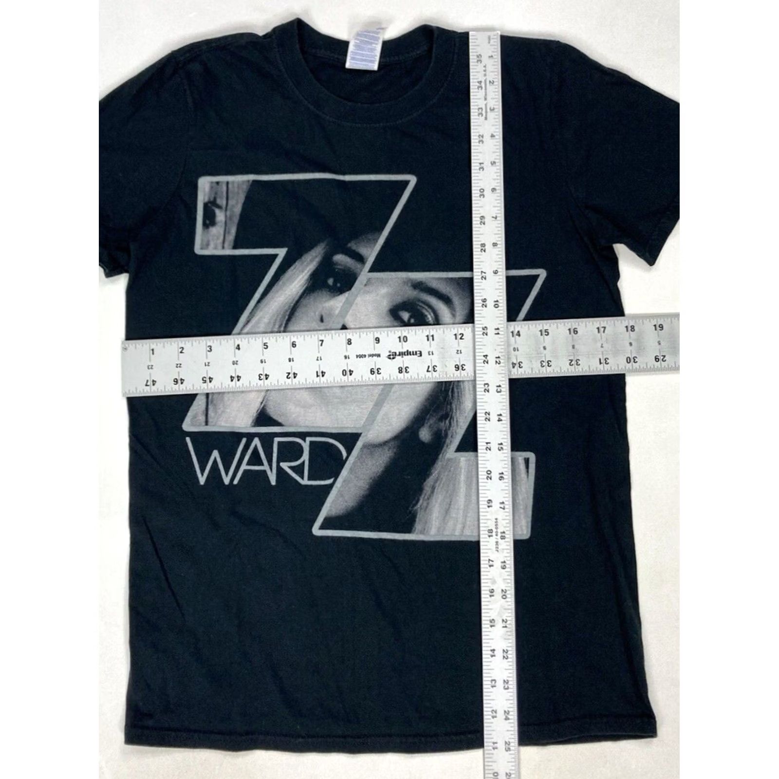 Gildan VINTAGE ZZ Ward Graphic T-shirt Women Small Black Short Sleeve Music Size S / US 4 / IT 40 - 5 Thumbnail