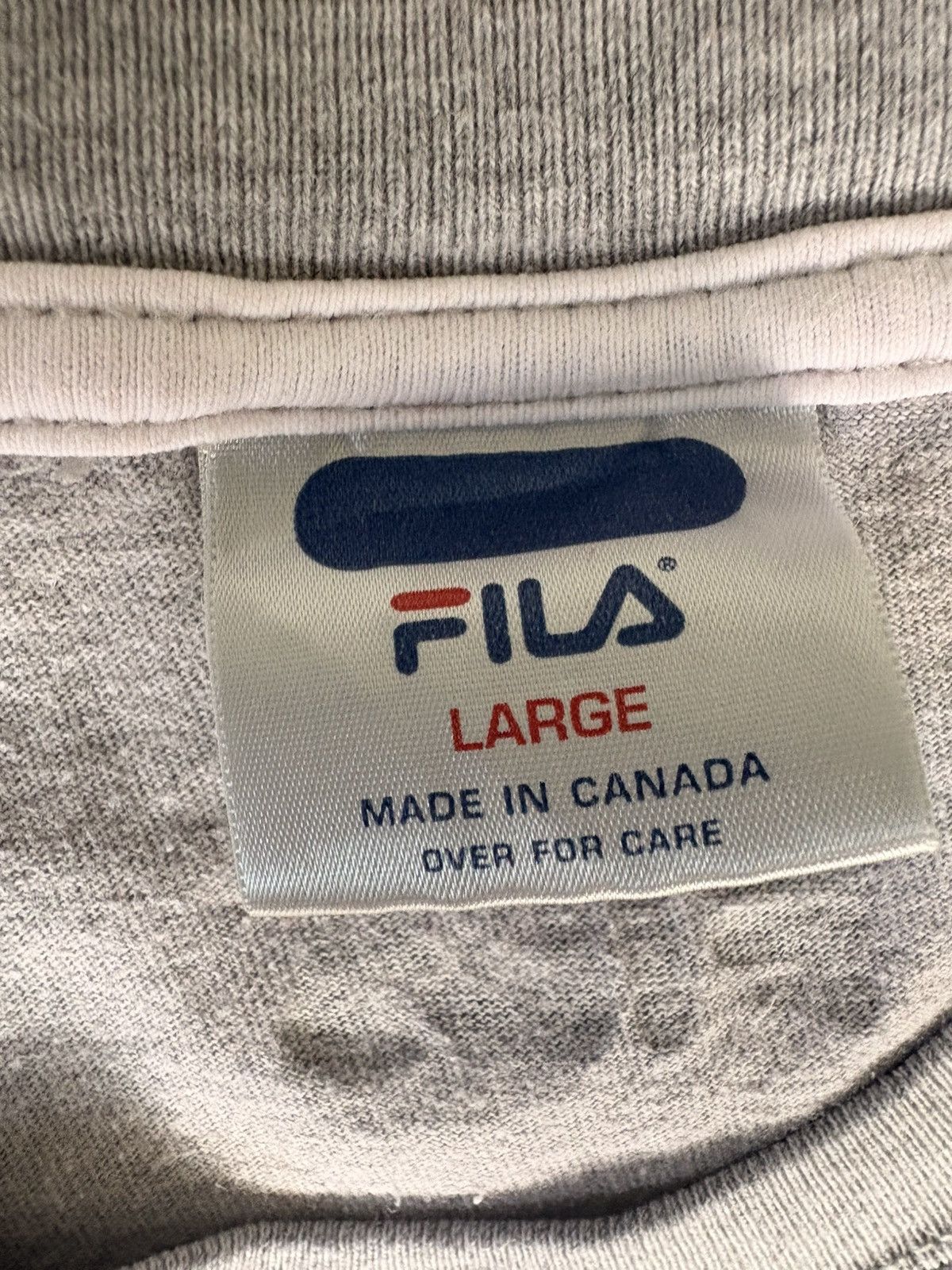 Fila Grey Fila T Shirt L Size US L / EU 52-54 / 3 - 4 Thumbnail