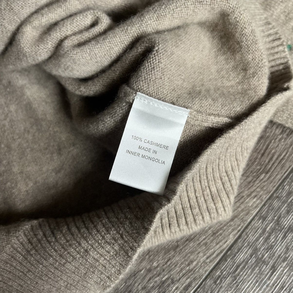 Other Jumper 1234 Heart Flower Logo 100% Cashmere Sweater Beige Size XL / US 12-14 / IT 48-50 - 5 Thumbnail