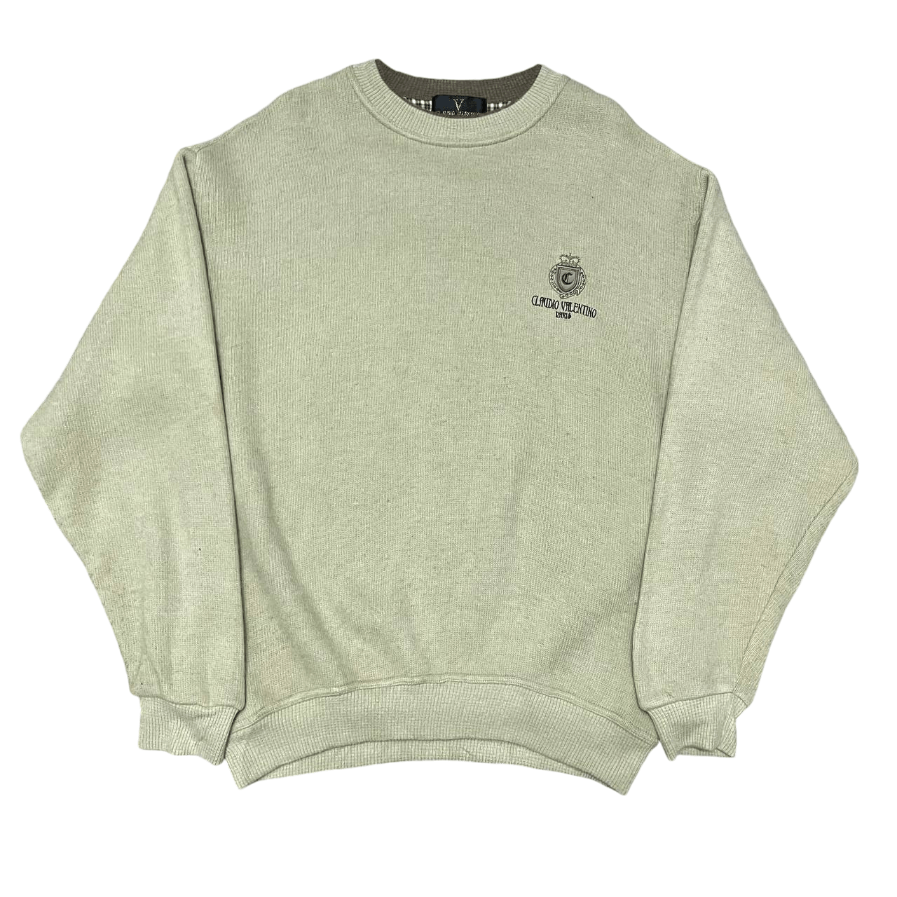 Valentino Vintage Claudio Valentino Crewneck Sweatshirt Jumper Size US M / EU 48-50 / 2 - 1 Thumbnail
