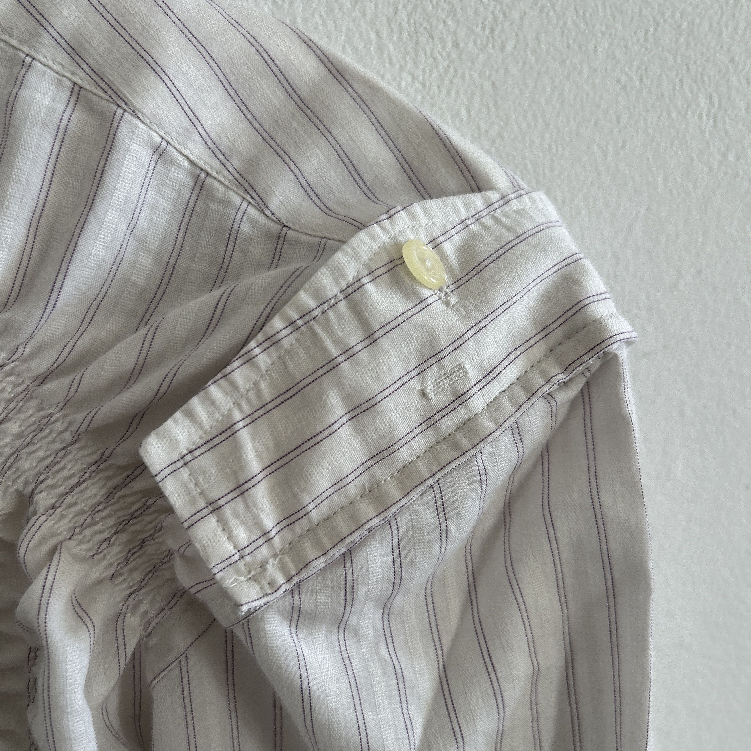 Custommade Upcycled Kafka Quote Button Up Size M / US 6-8 / IT 42-44 - 11 Thumbnail