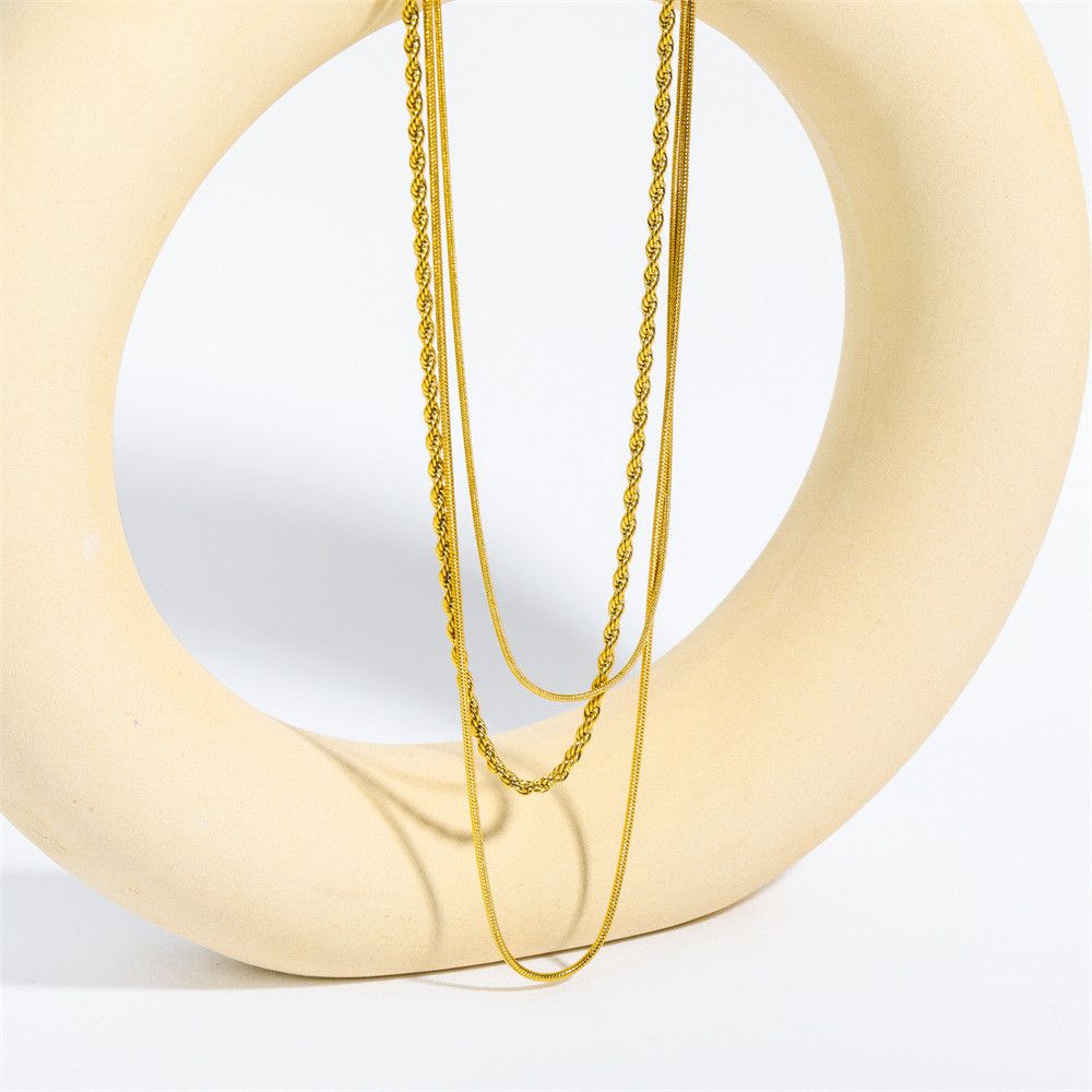 Other Gold Plated Geometric Necklace Size ONE SIZE - 4 Thumbnail